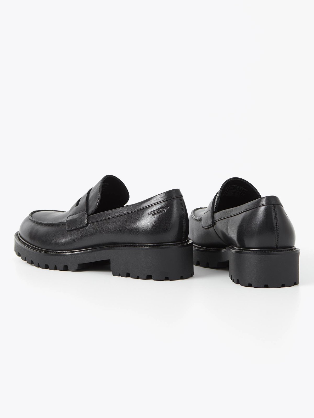 Vagabond Kenova Loafers Svart Skinn