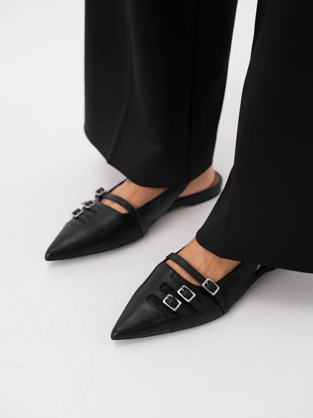 Vagabond Hermine Black leather