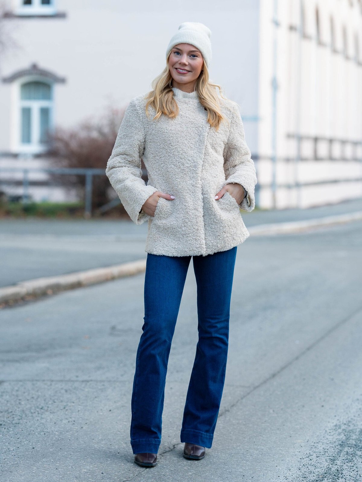 Vagabond Hedda Boot Stretch Brun skinn/kammet skinn