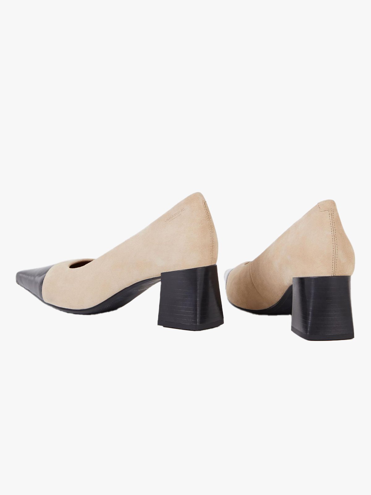 Vagabond Altea Beige semsket skinn / Lakkert skinn