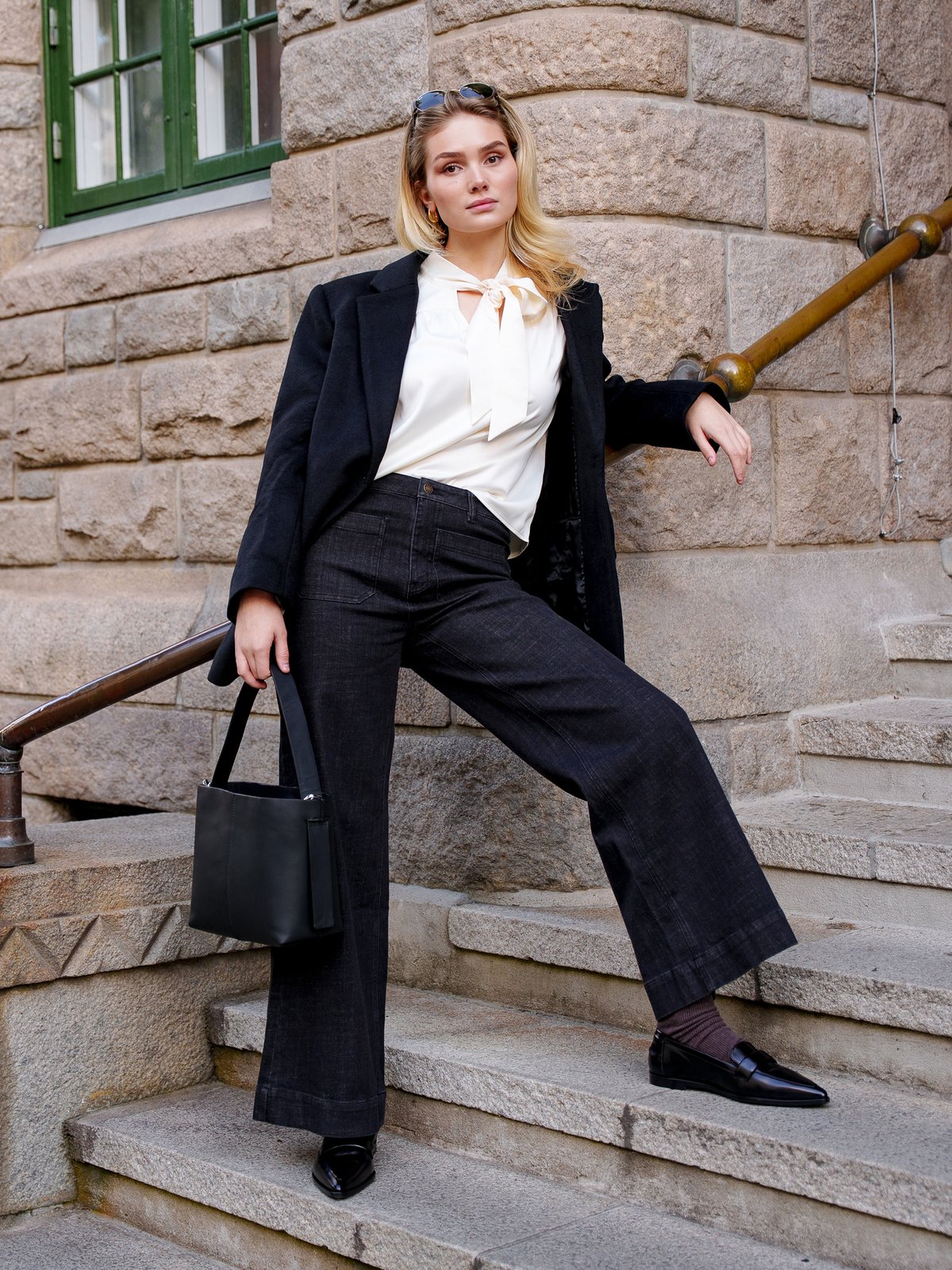 Vagabond Marta Svart skinn