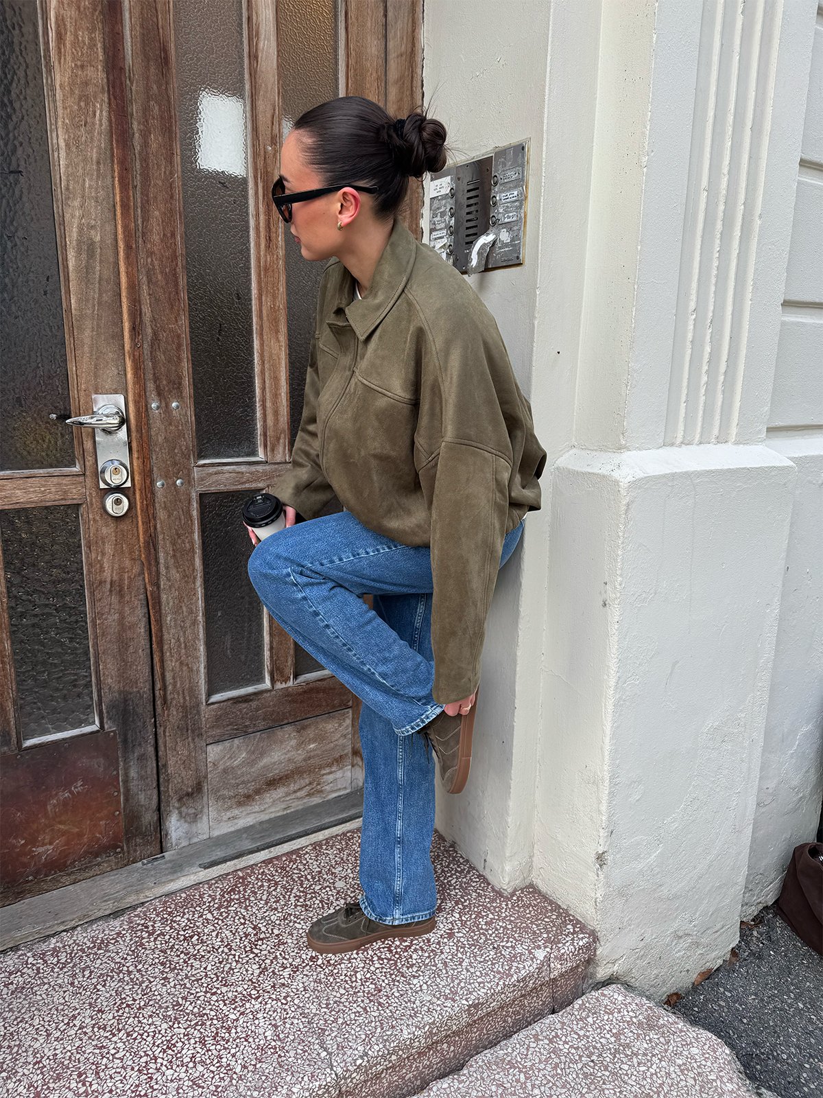 Vagabond Cody Suede Mørkegrønn semsket / Kombinasjon