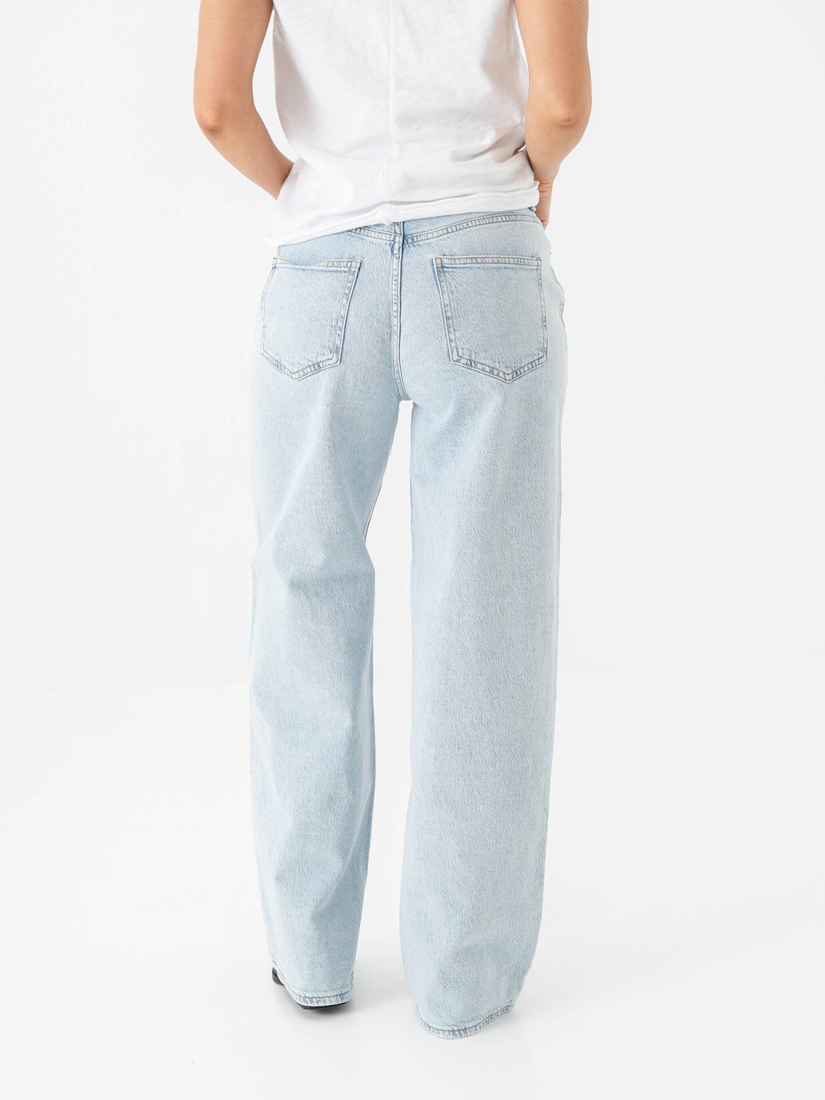 Vila Freya Jaf High Waist Jeans Light Blue Denim