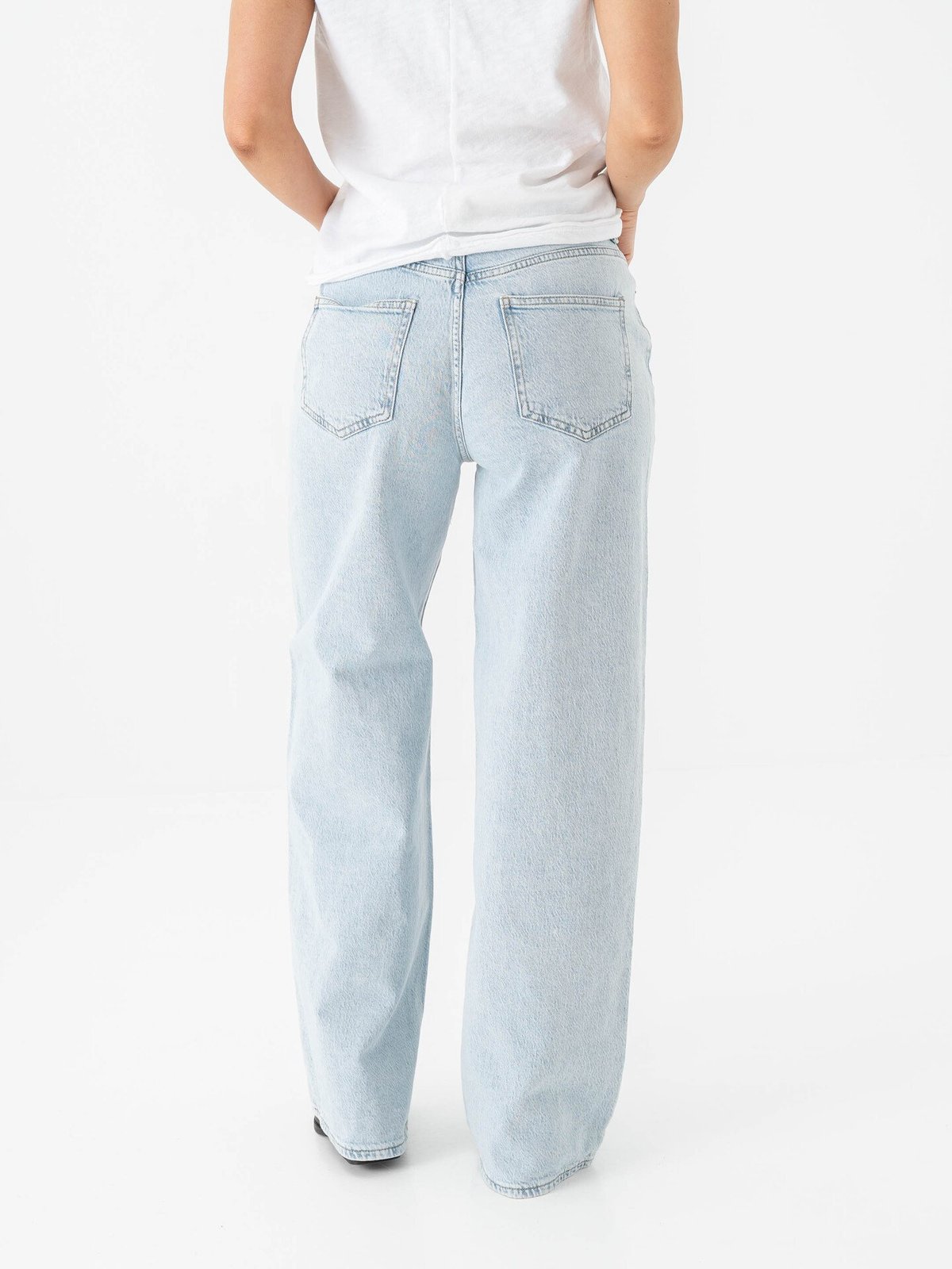 Vila Freya Jaf High Waist Jeans Light Blue Denim