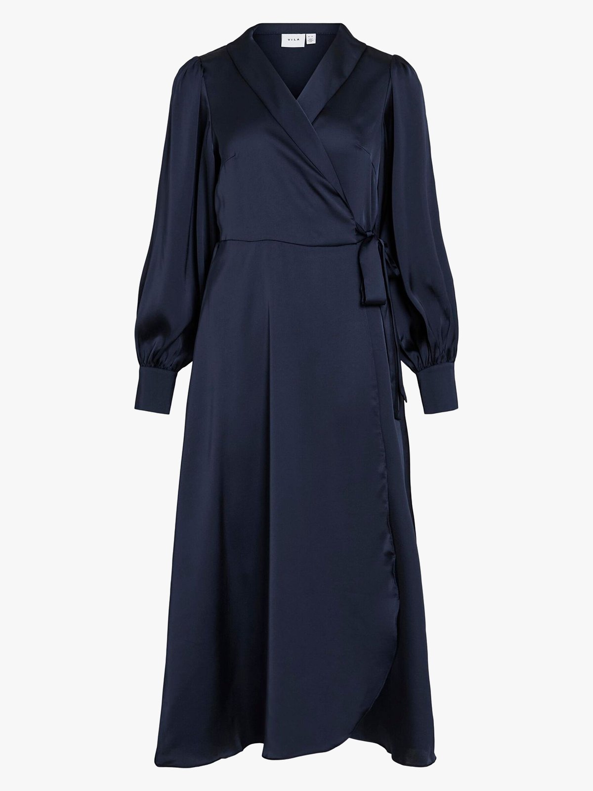 Vila Enna Ravenna Ankle Wrap Dress Navy Blazer