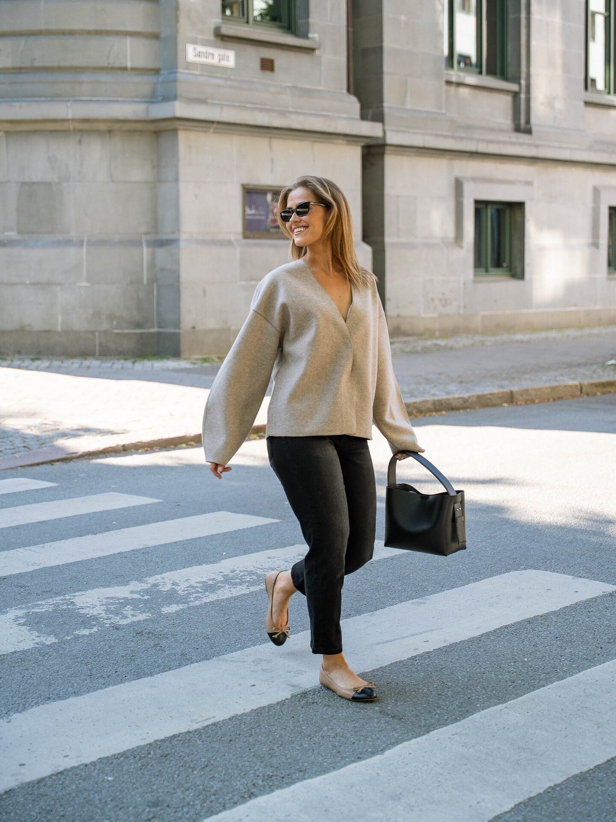 Vila Juice Loose Long Sleeve Jacket Natural Melange