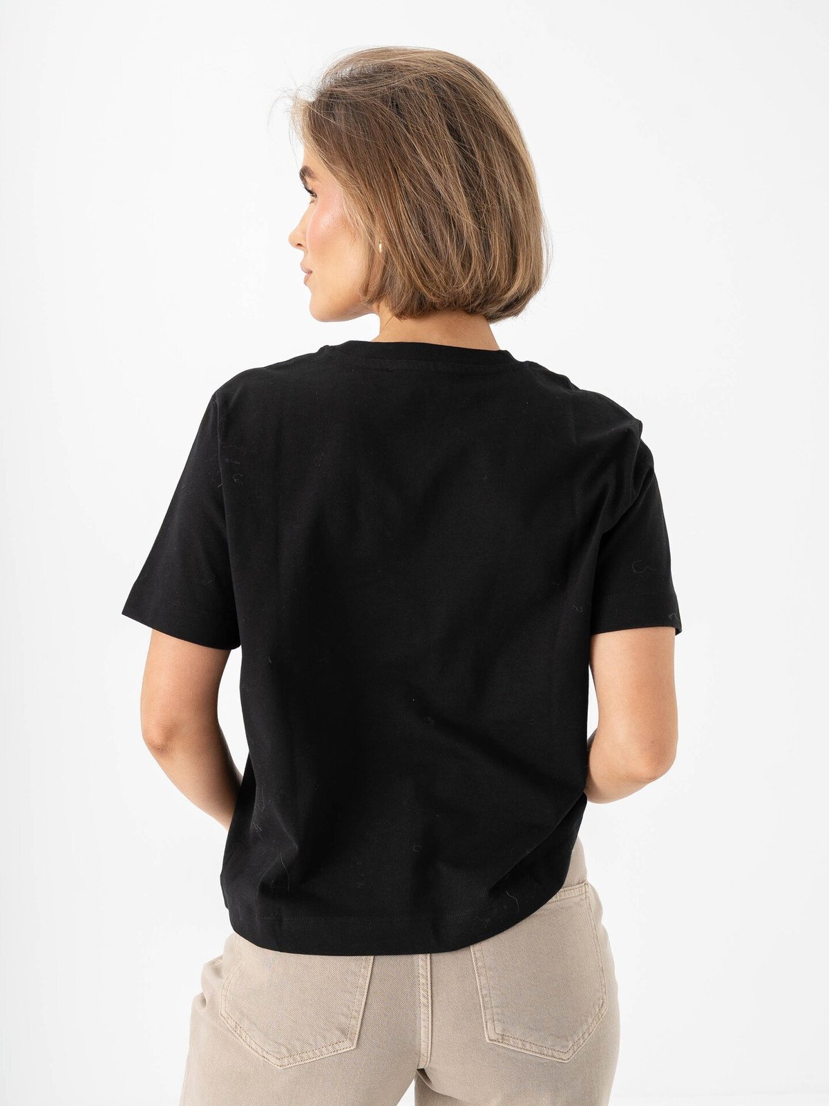 Vila Nora Short Sleeve T-Shirt Black Beauty