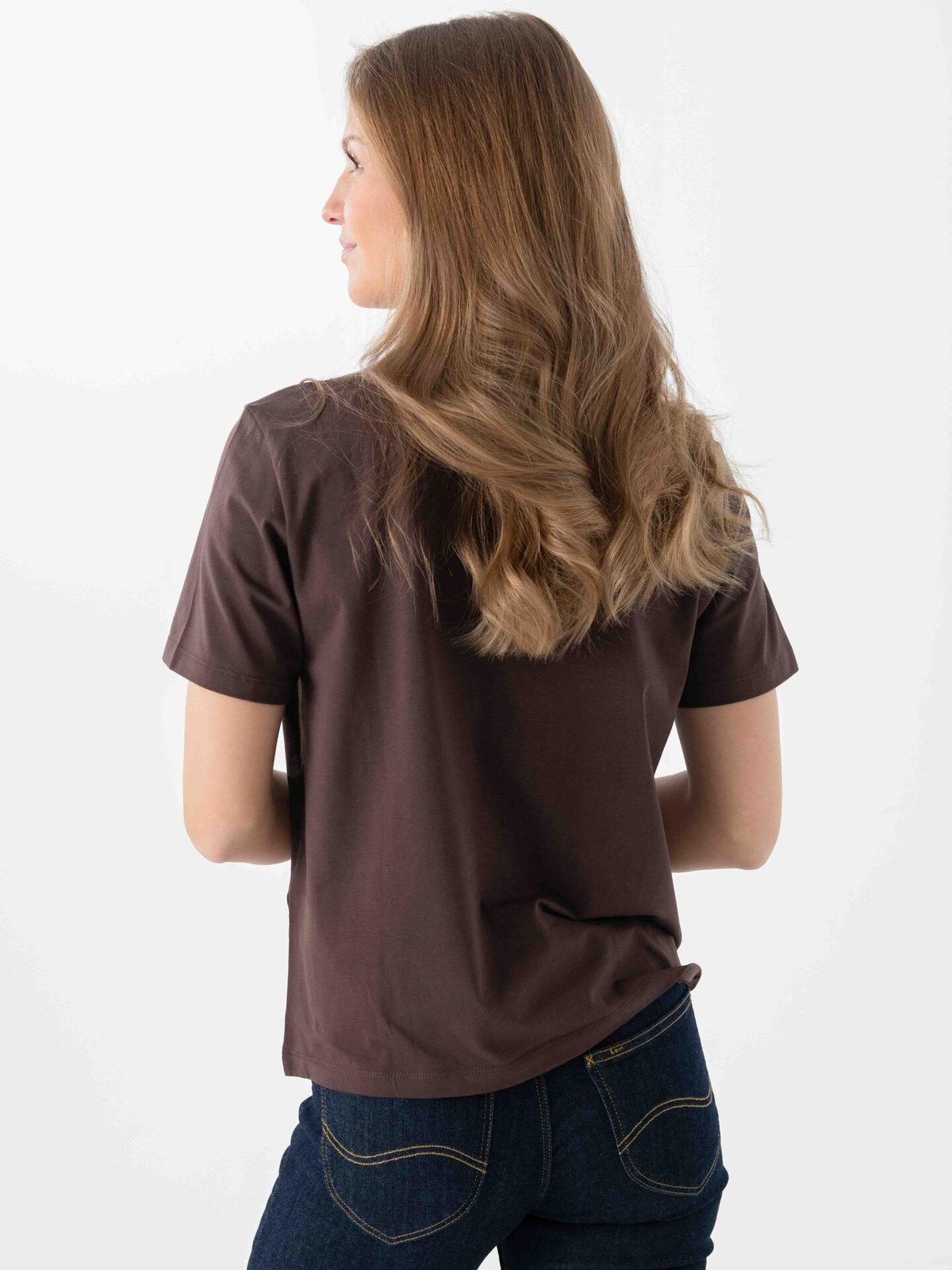 Vila Nora Short Sleeve T-Shirt Coffee Bean