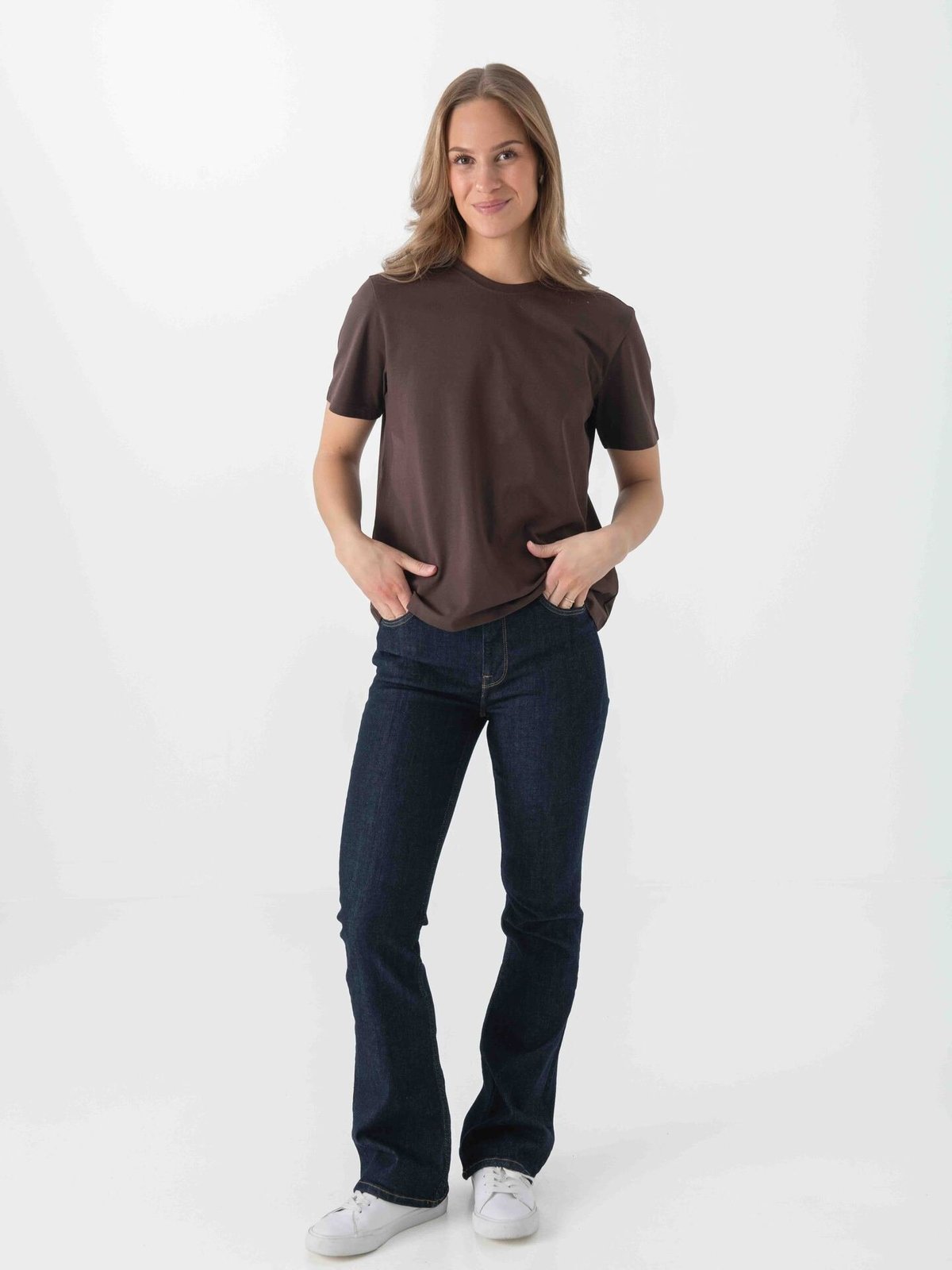 Vila Nora Short Sleeve T-Shirt Coffee Bean