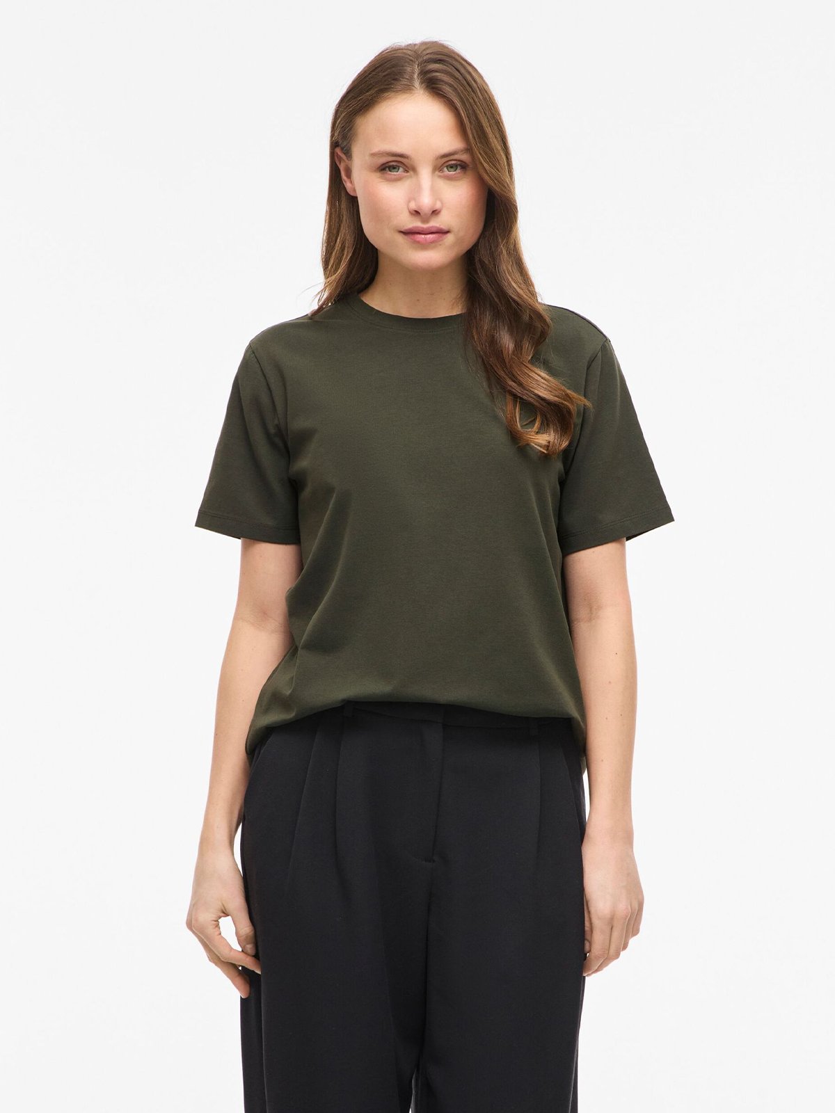 Vila Nora Short Sleeve T-Shirt Forest Night