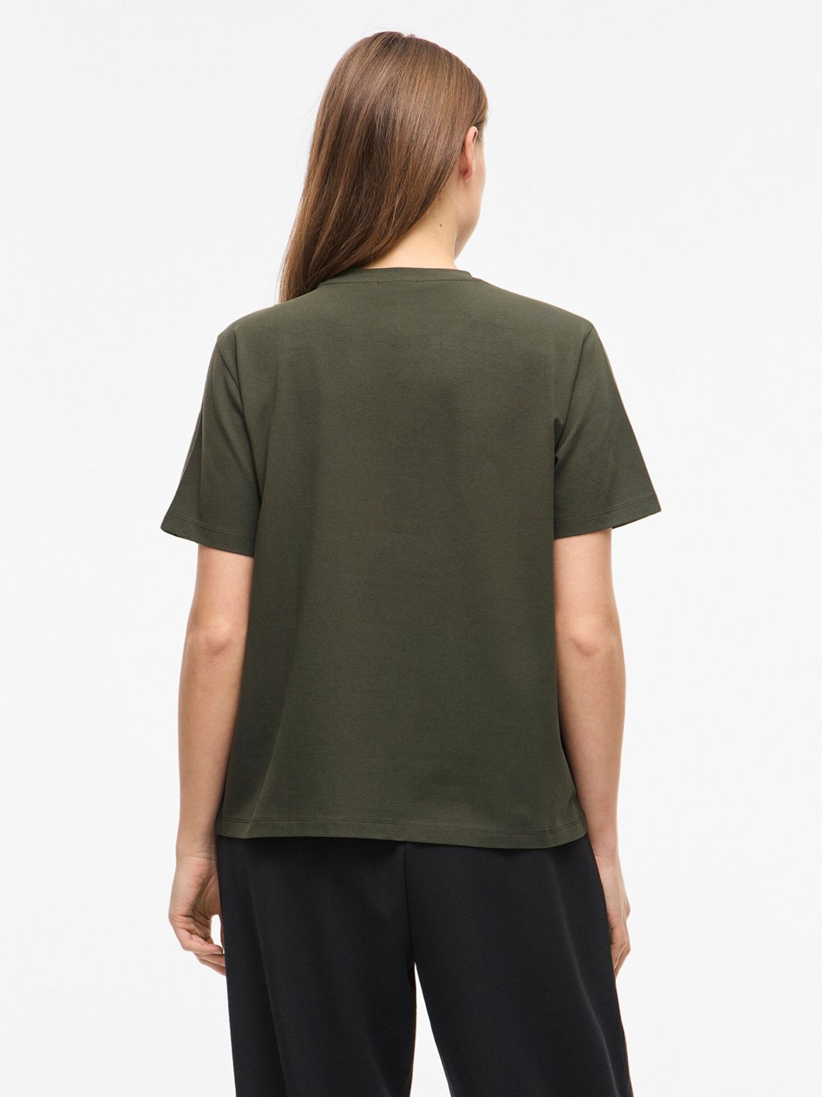 Vila Nora Short Sleeve T-Shirt Forest Night