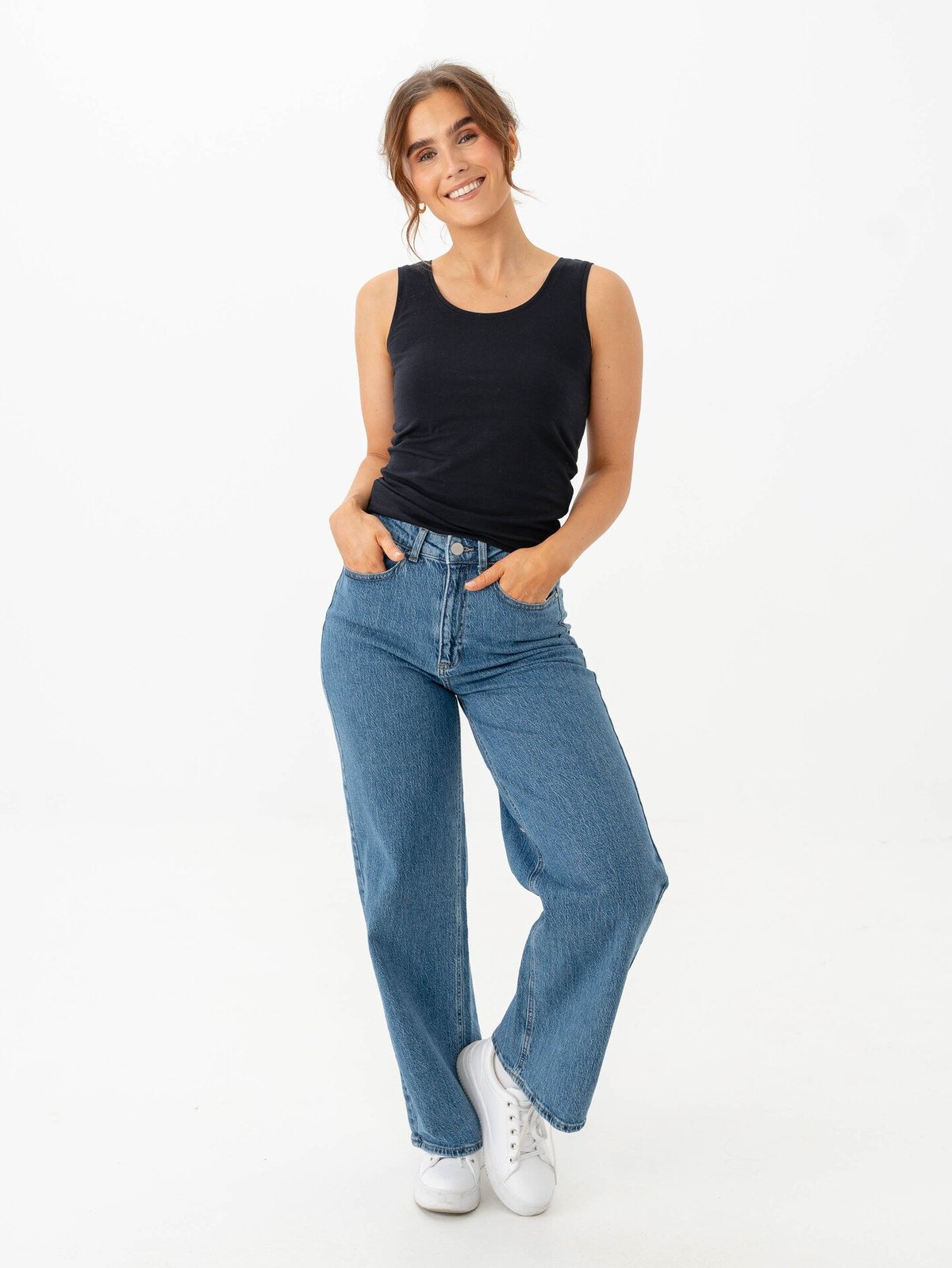 Vila Nora Tank top Black Beauty