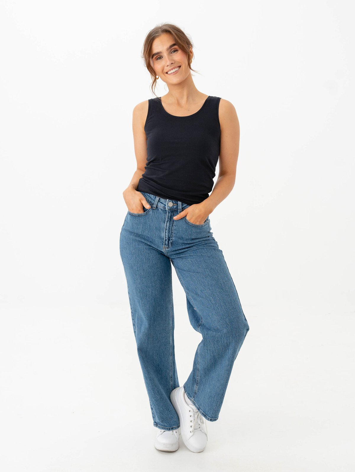 Vila Nora Tank top Black Beauty