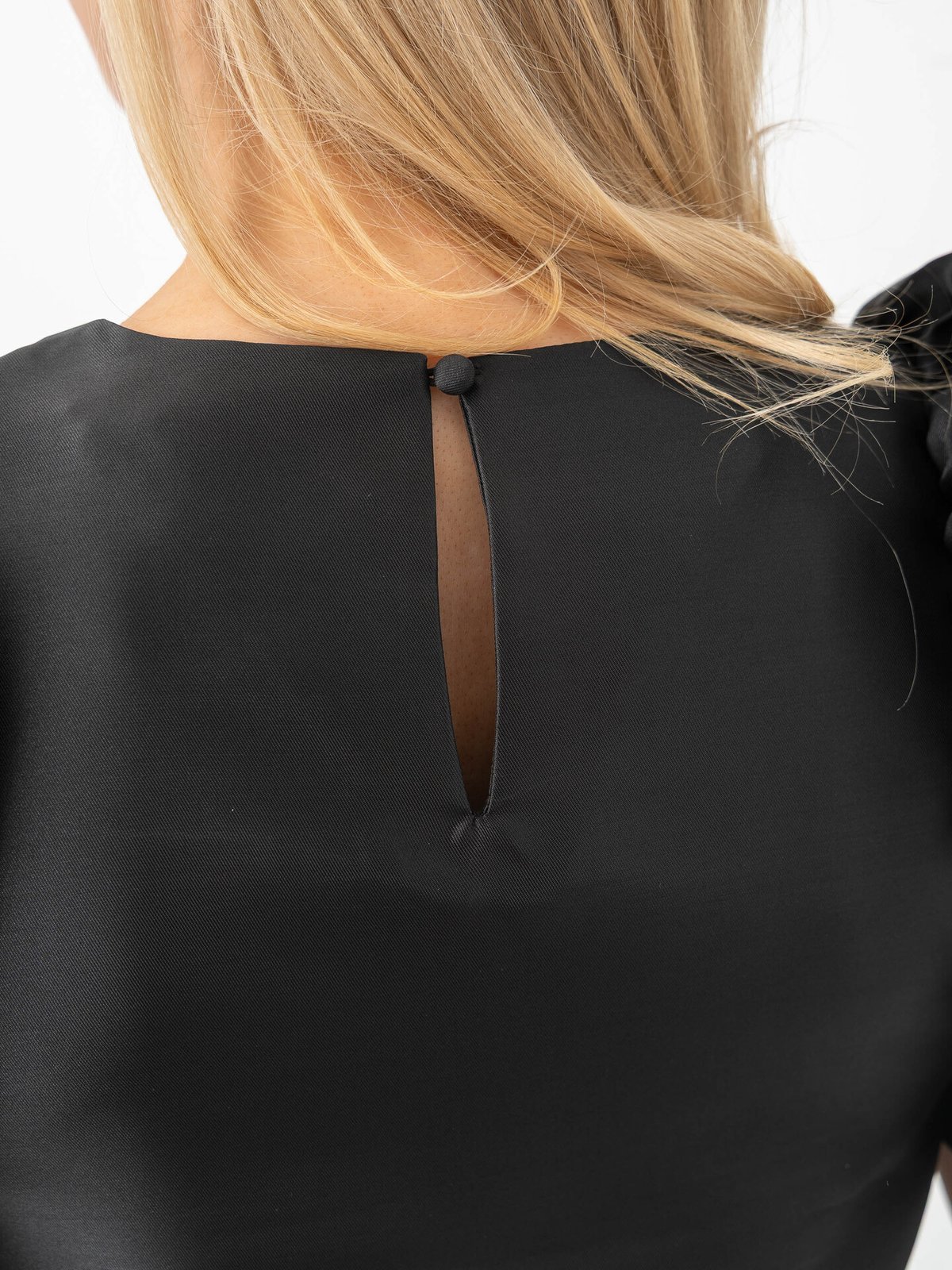 Vila Shina 2/4 O-Neck Top Black