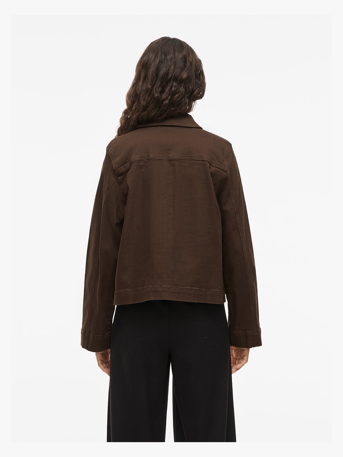 Vila Chia New Long Sleeve Jacket Demitasse