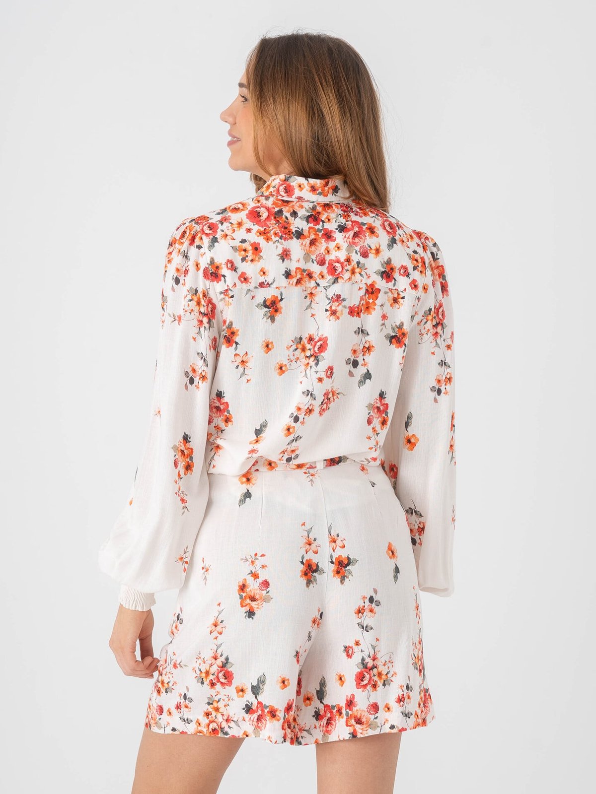 Vila Elma Bai Long Sleeve Shirt Cloud Dancer