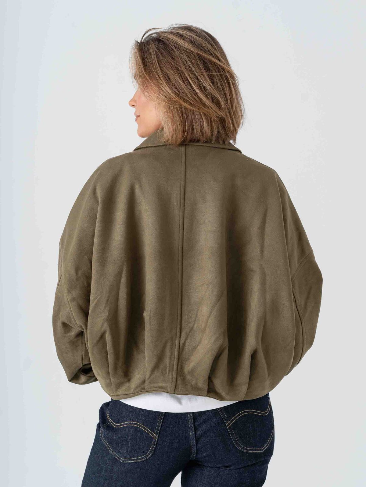 Vila Viral Long Sleeve Jacket Ivy Green