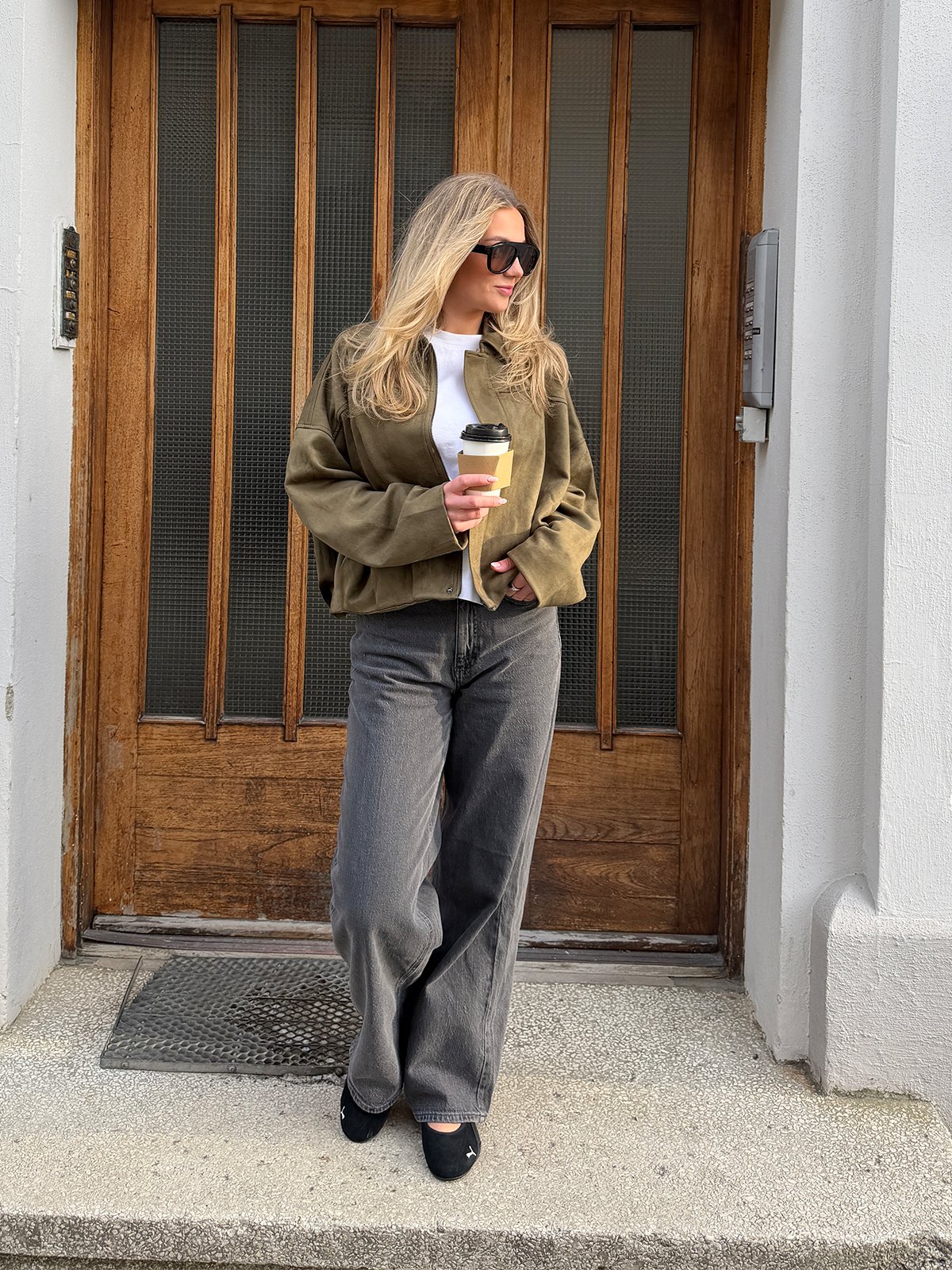 Vila Viral Long Sleeve Jacket Ivy Green