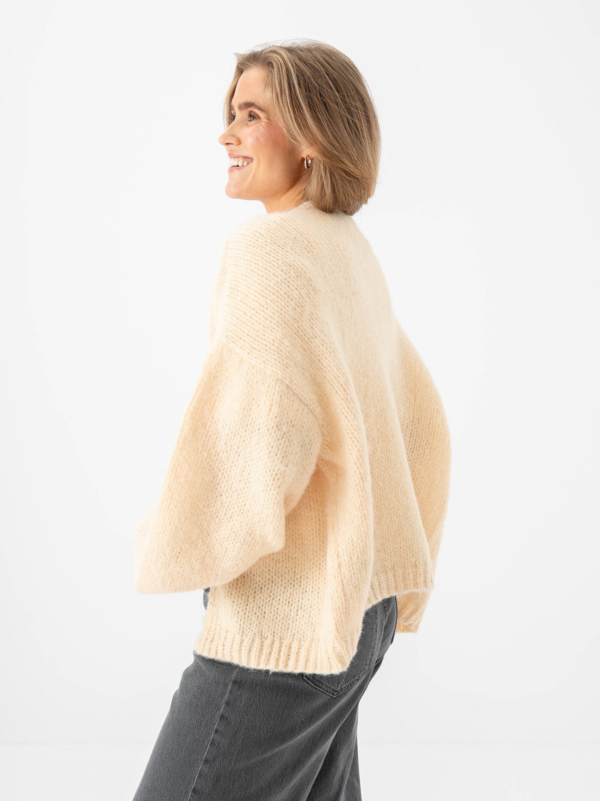 Vero Moda Maybe Long Sleeve Open Cardigan Flan