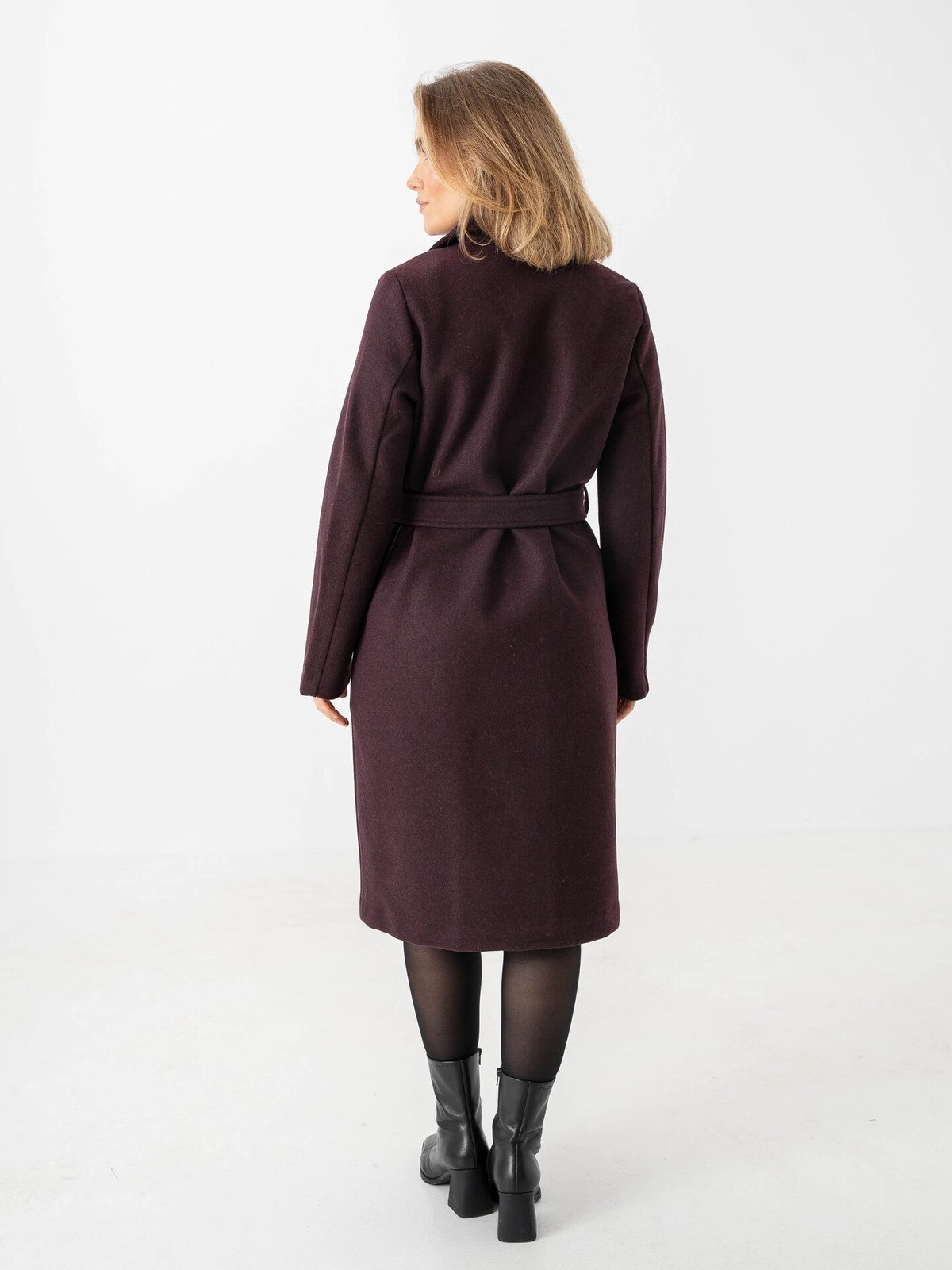 Vero Moda Fortuneaya Long Coat Winetasting