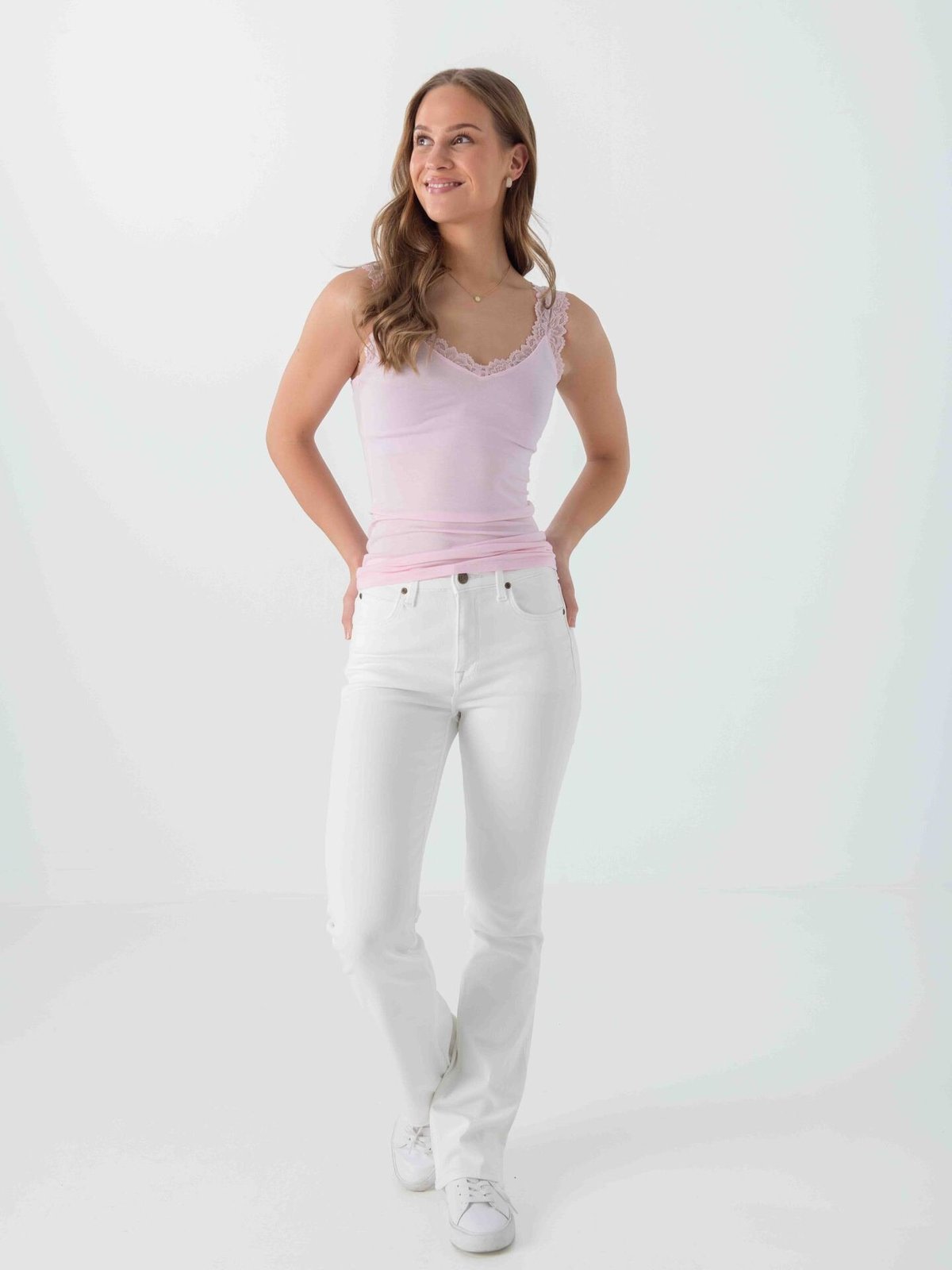 Vero Moda Rosa Top Roseate Spoonbill