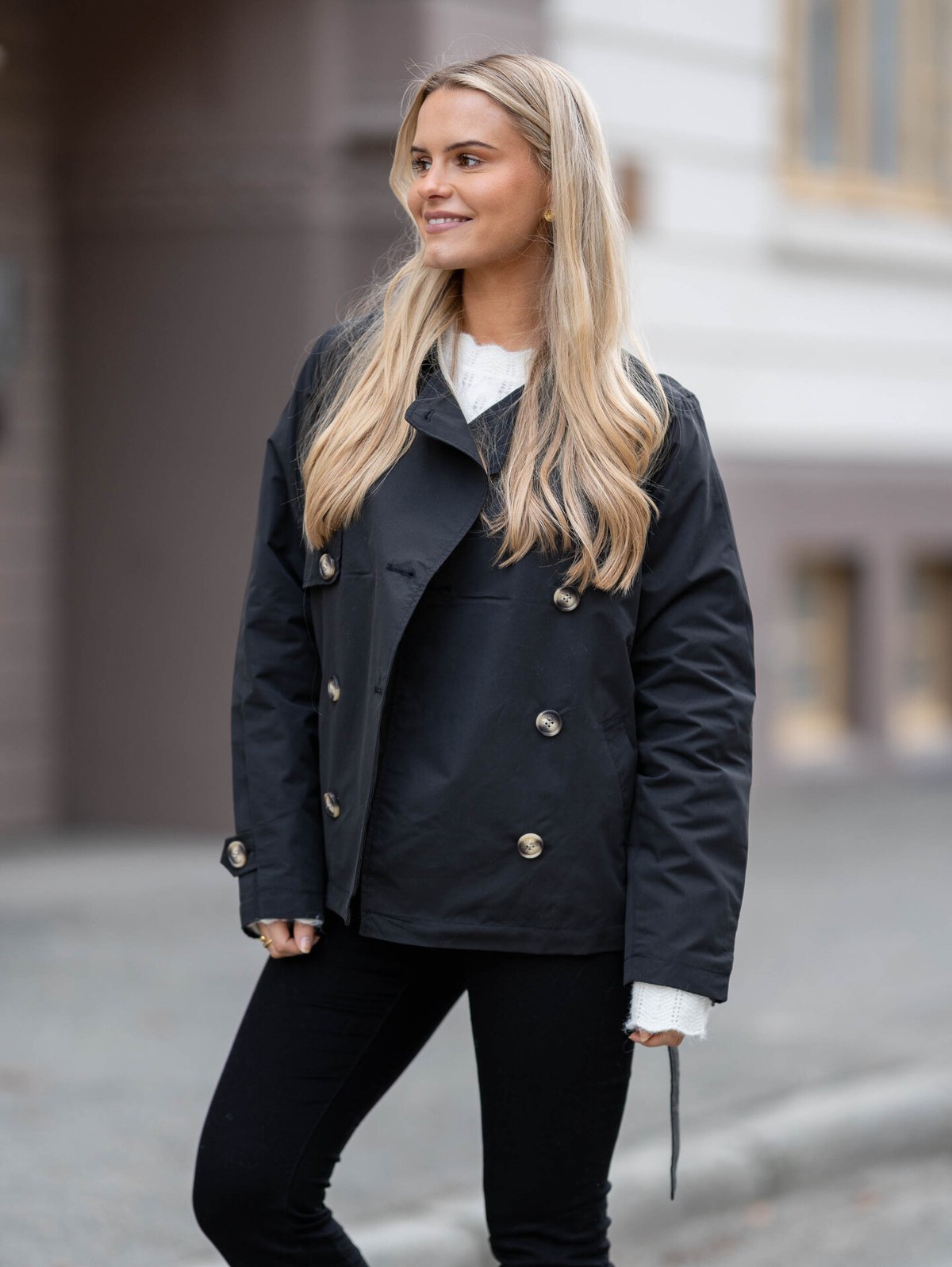 Vero Moda Zoa Trenchcoat Black