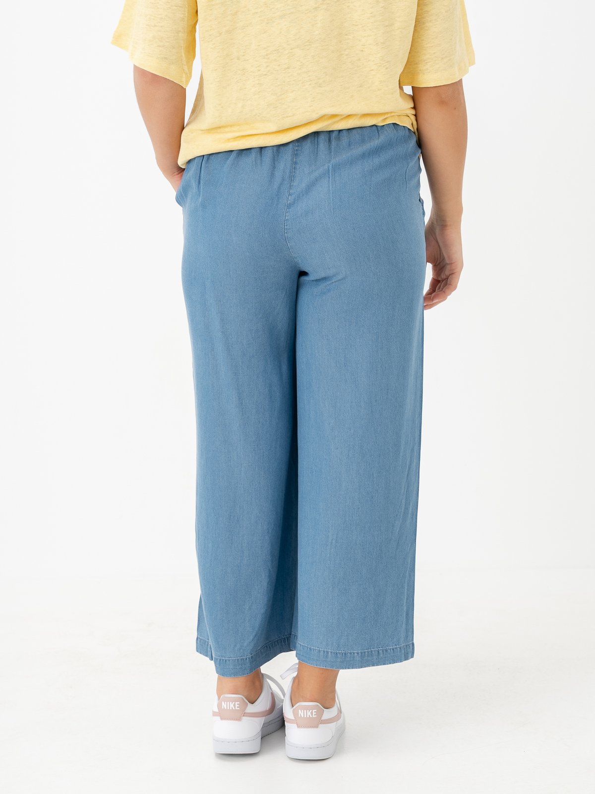 Vero Moda Bree MR Wide Tencel Culotte Medium Blue Denim