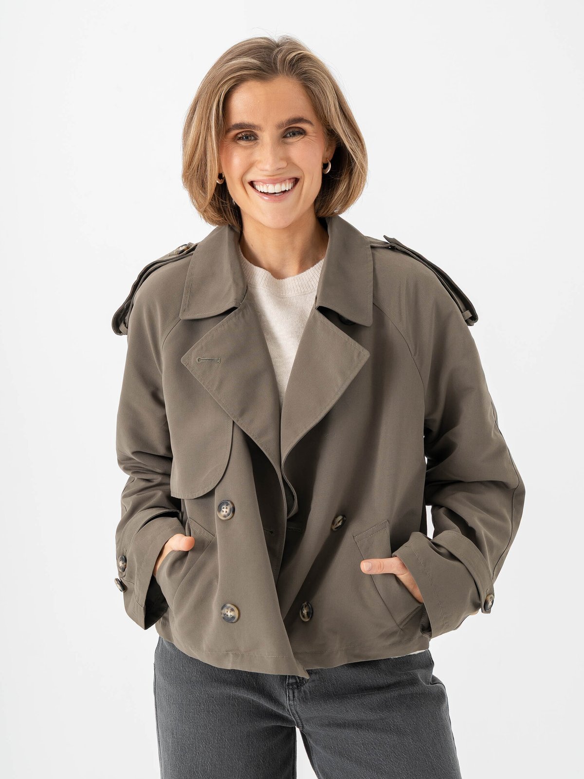 Vero Moda Chloe Short Trenchcoat Kalamata
