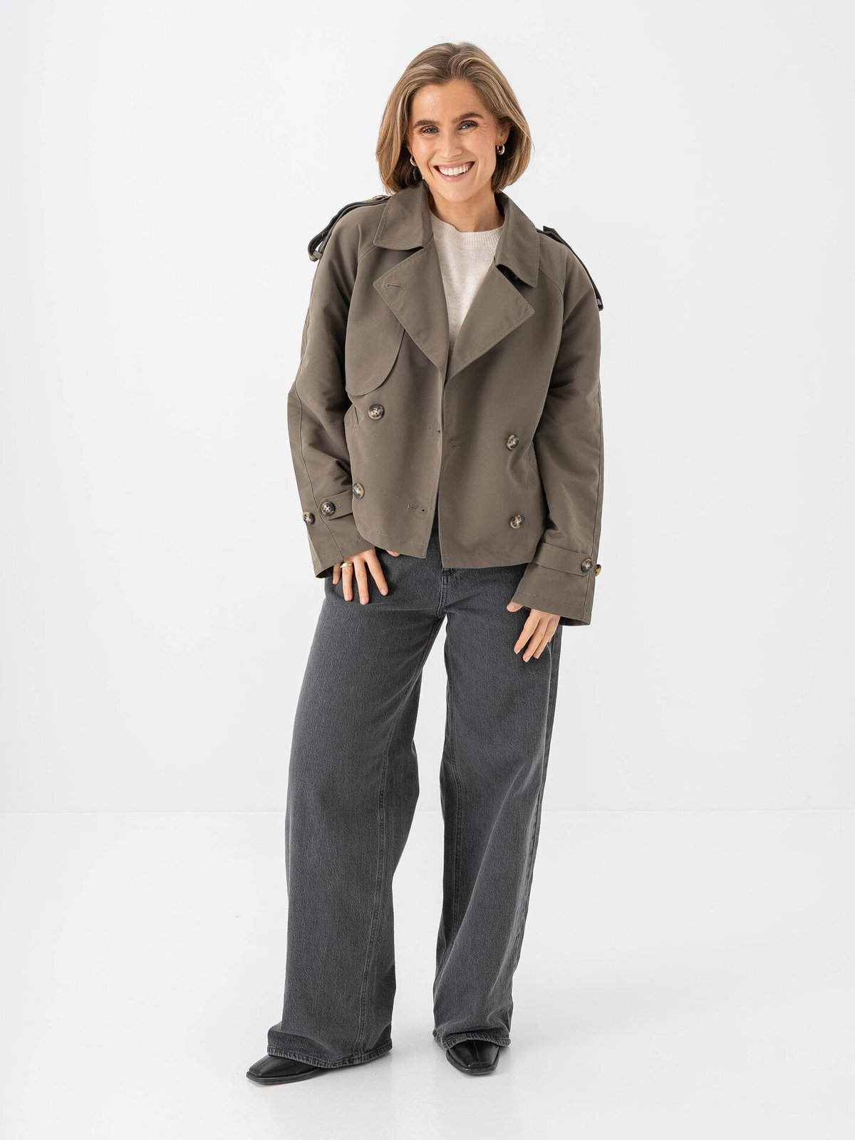 Vero Moda Chloe Short Trenchcoat Kalamata