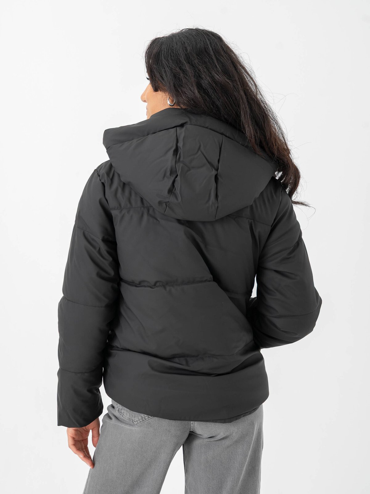 Vero Moda Greta Kylie Short Coated Coat Black