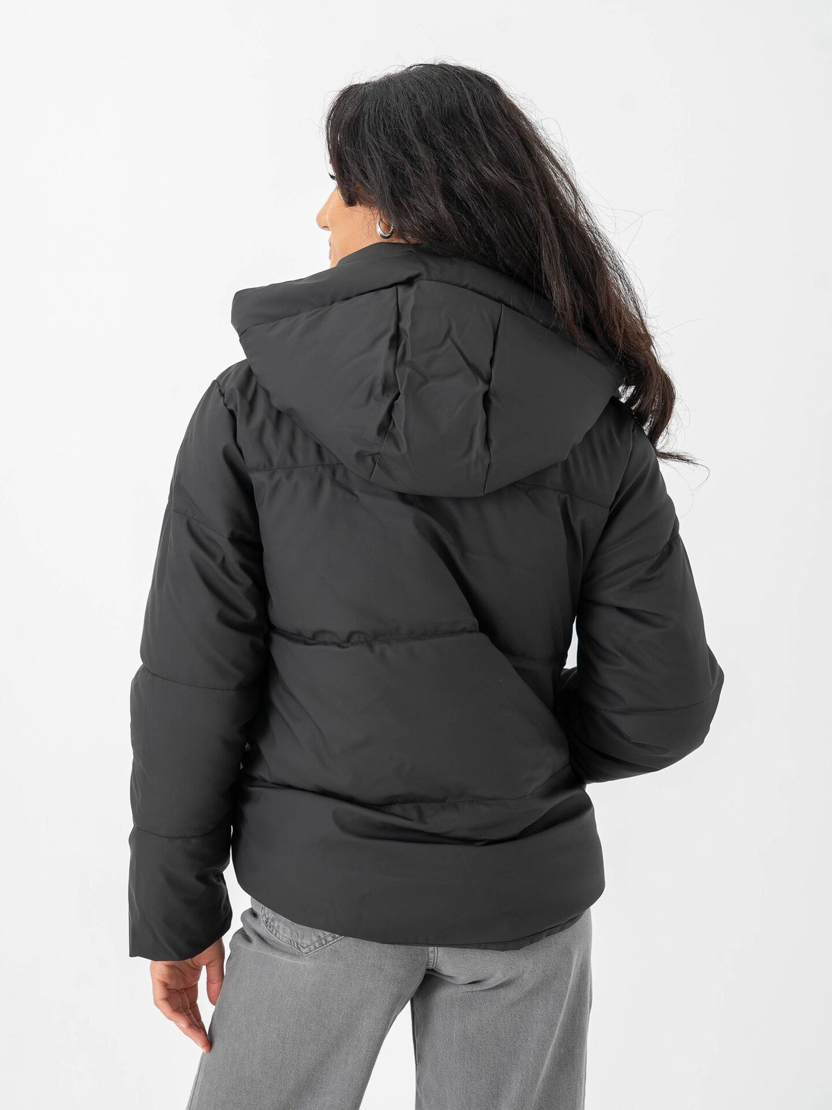 Vero Moda Greta Kylie Short Coated Coat Black