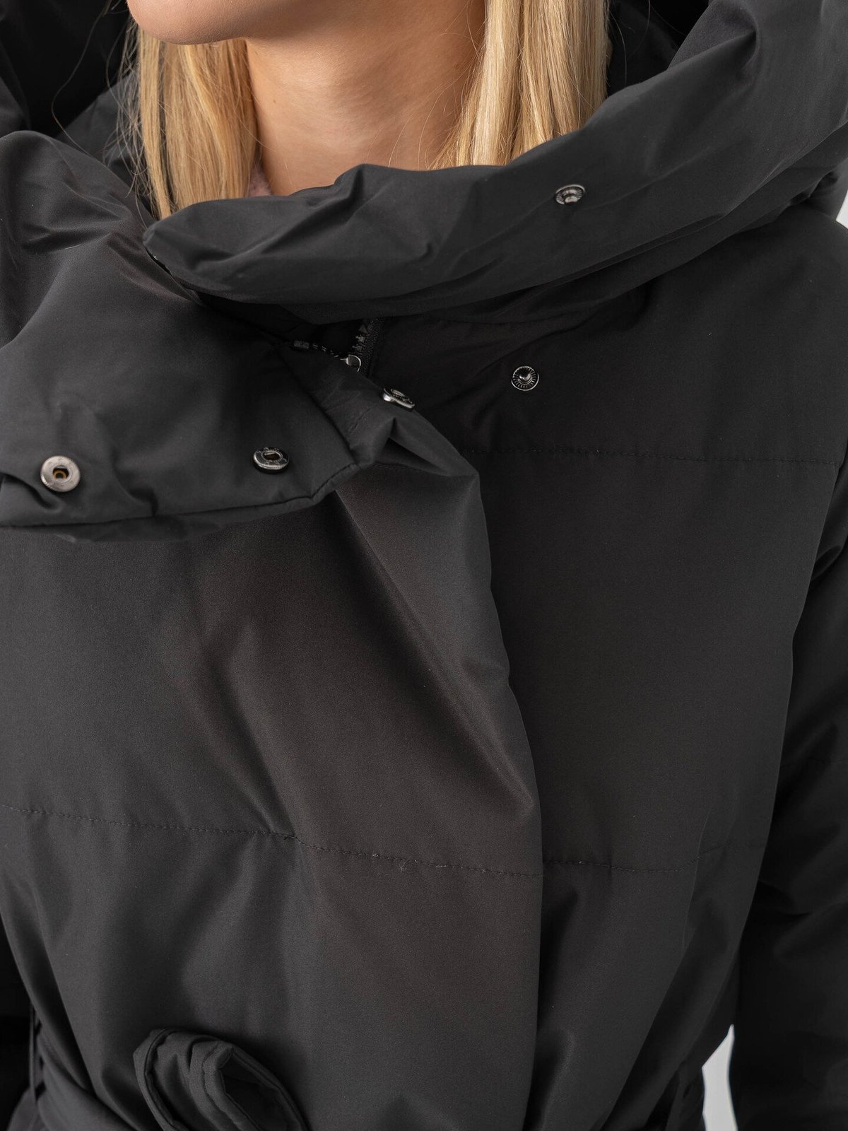 Vero Moda Leonie Long Down Coat Black