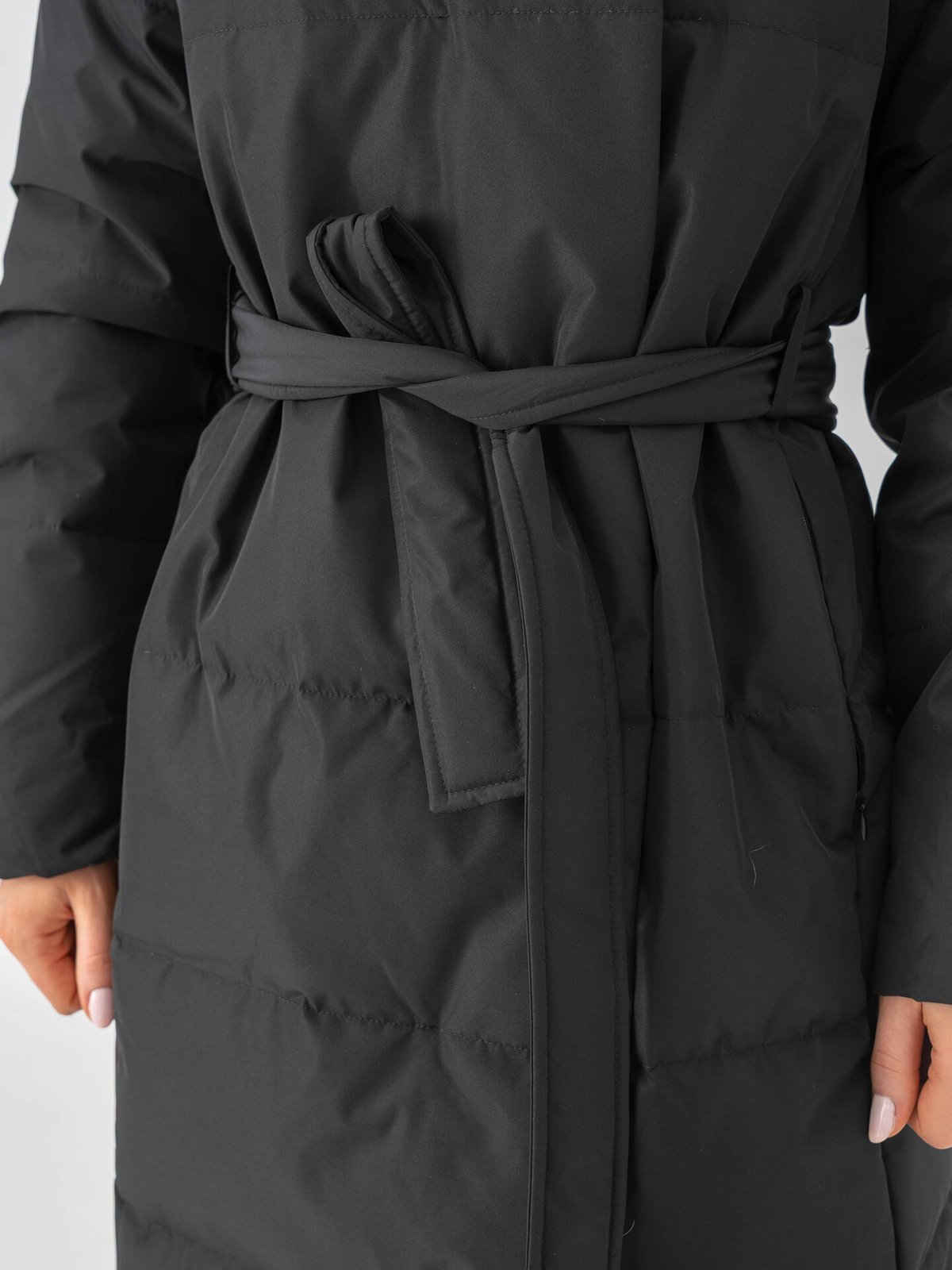Vero Moda Leonie Long Down Coat Black