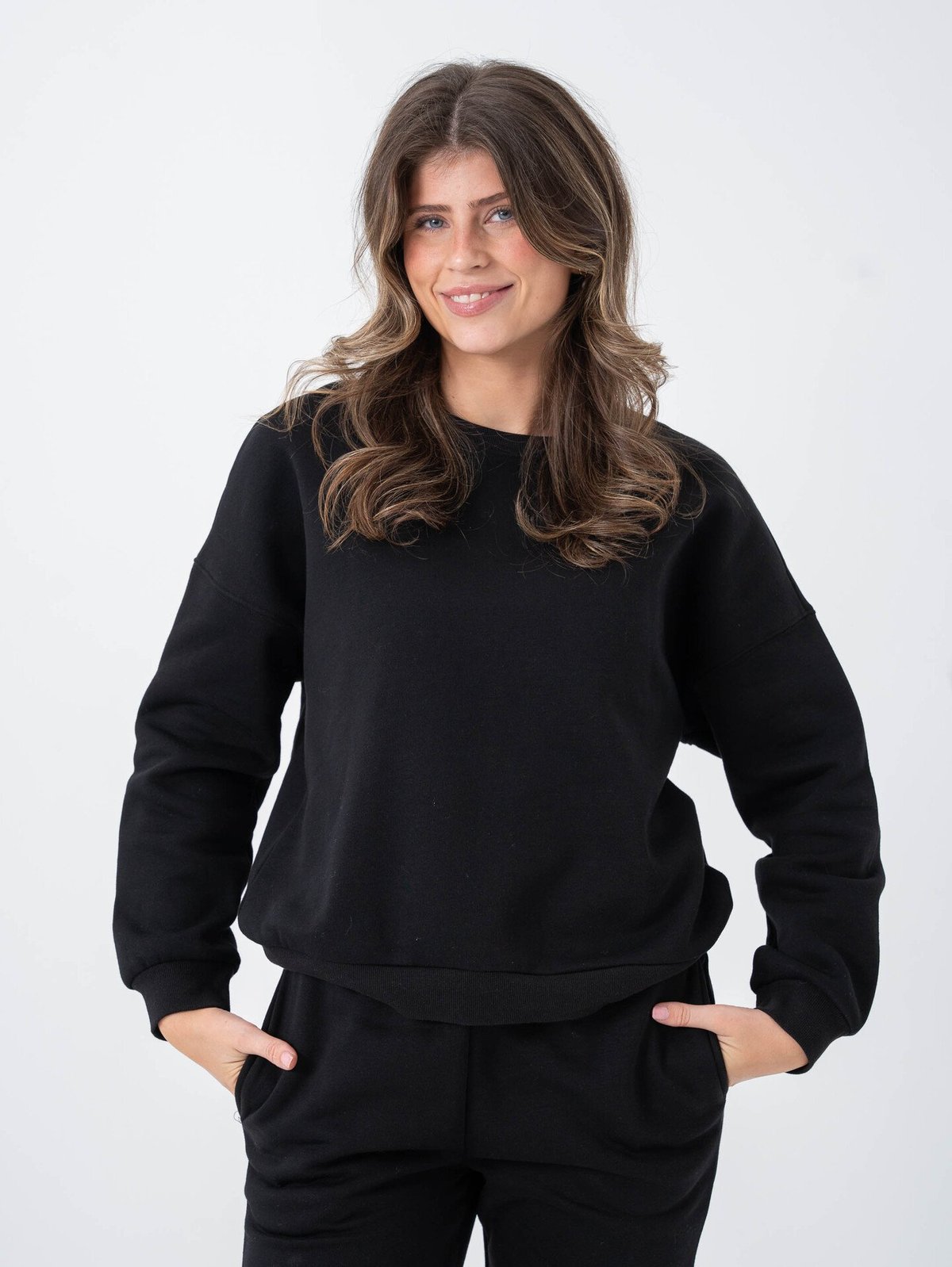 Vero Moda Sonja Long Sleeve Sweat Black