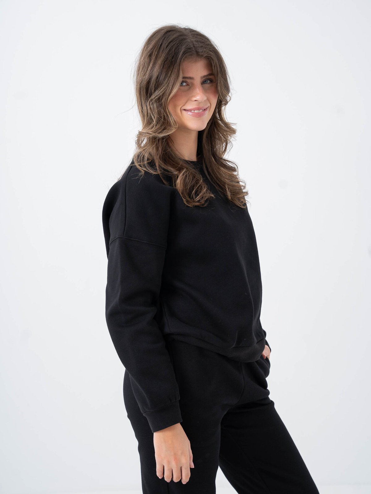 Vero Moda Sonja Long Sleeve Sweat Black