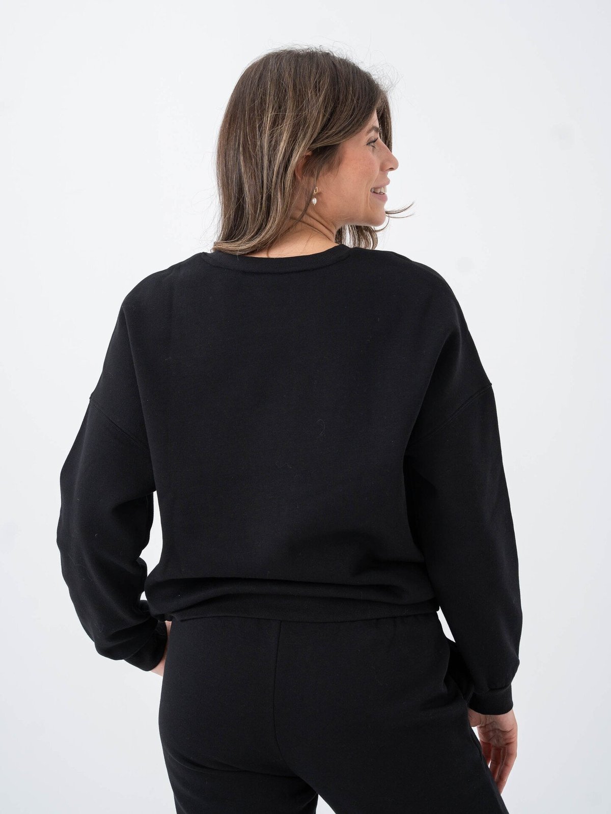 Vero Moda Sonja Long Sleeve Sweat Black