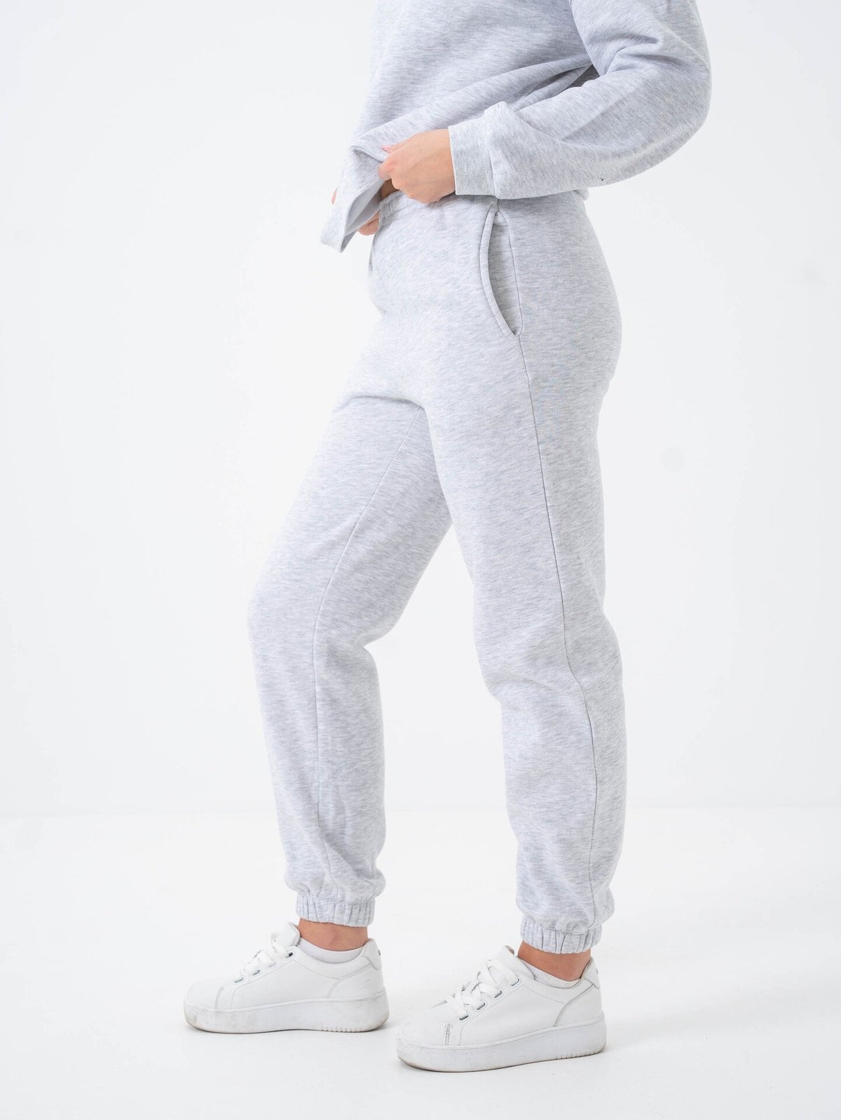 Vero Moda Sonja Sweat Pants Light Grey Melange
