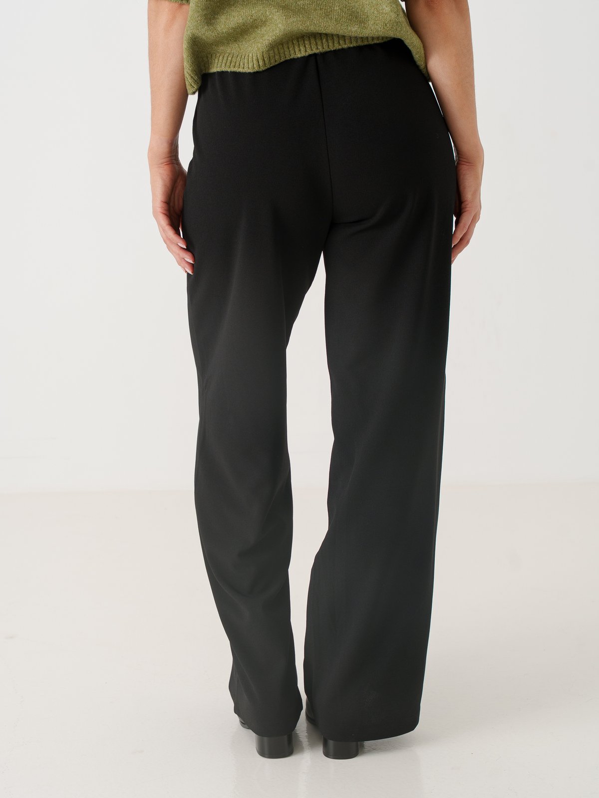 Vero Moda Berlin Zamira Midwaist Wide Pant Black