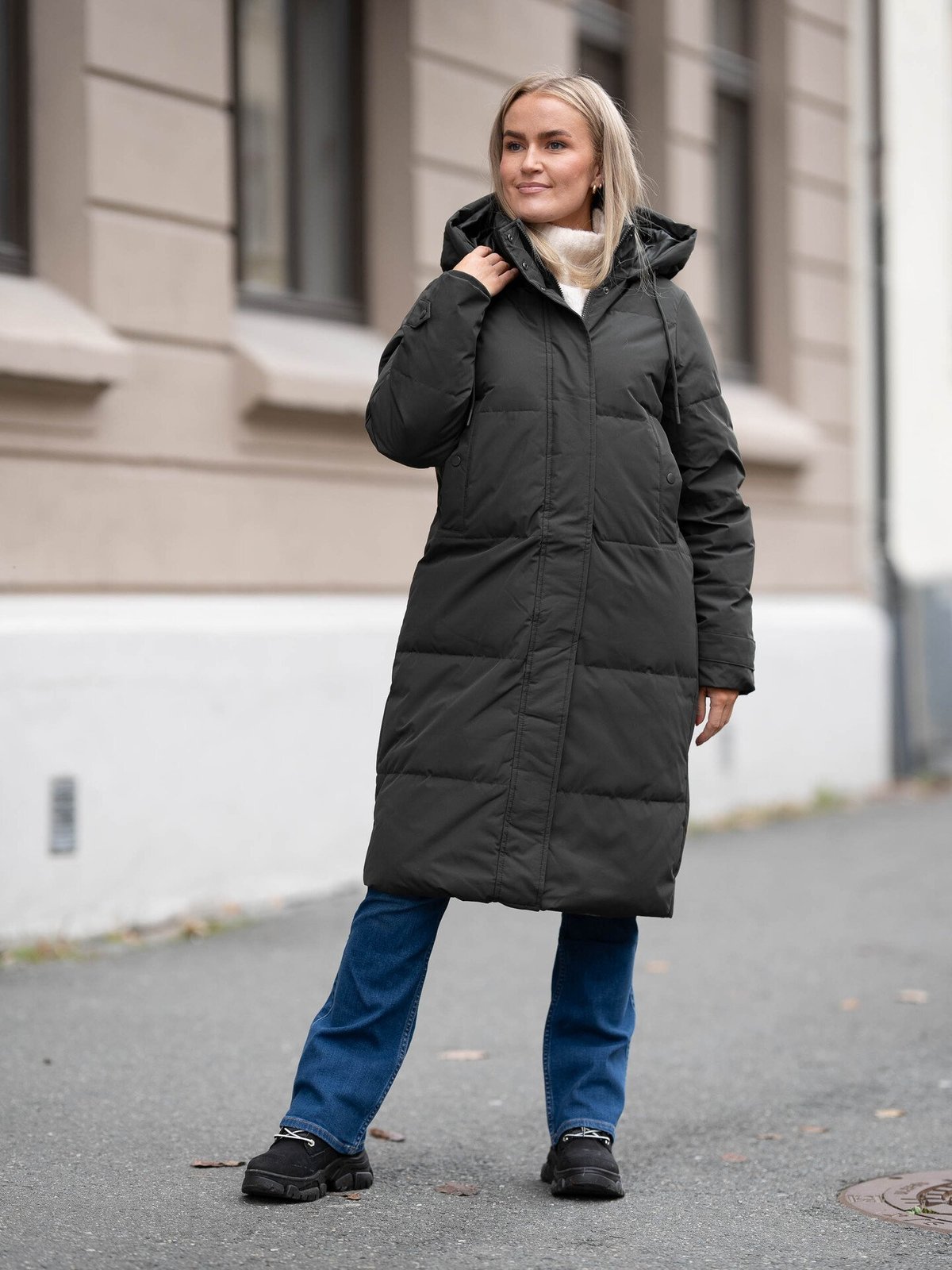 Vero Moda Leonie Anne Long Down Jacket Peat