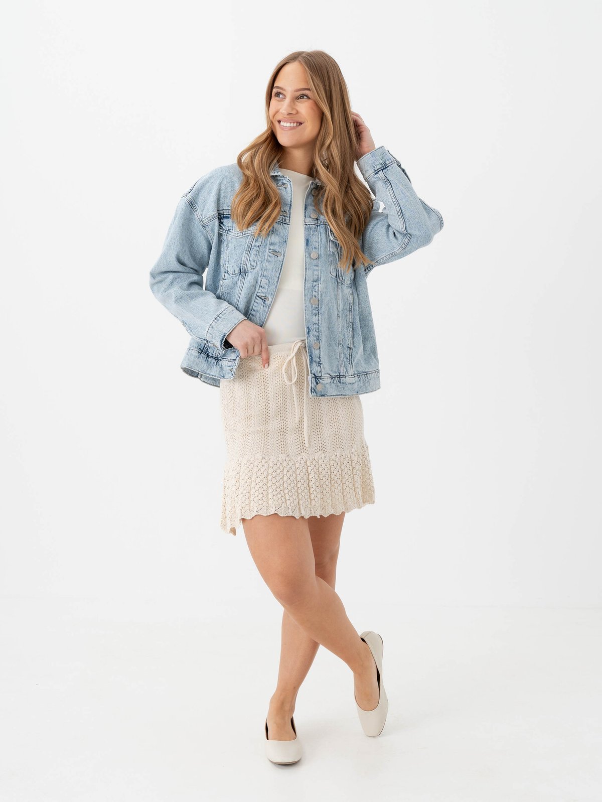 Vero Moda Phuket NW Short Skirt Birch