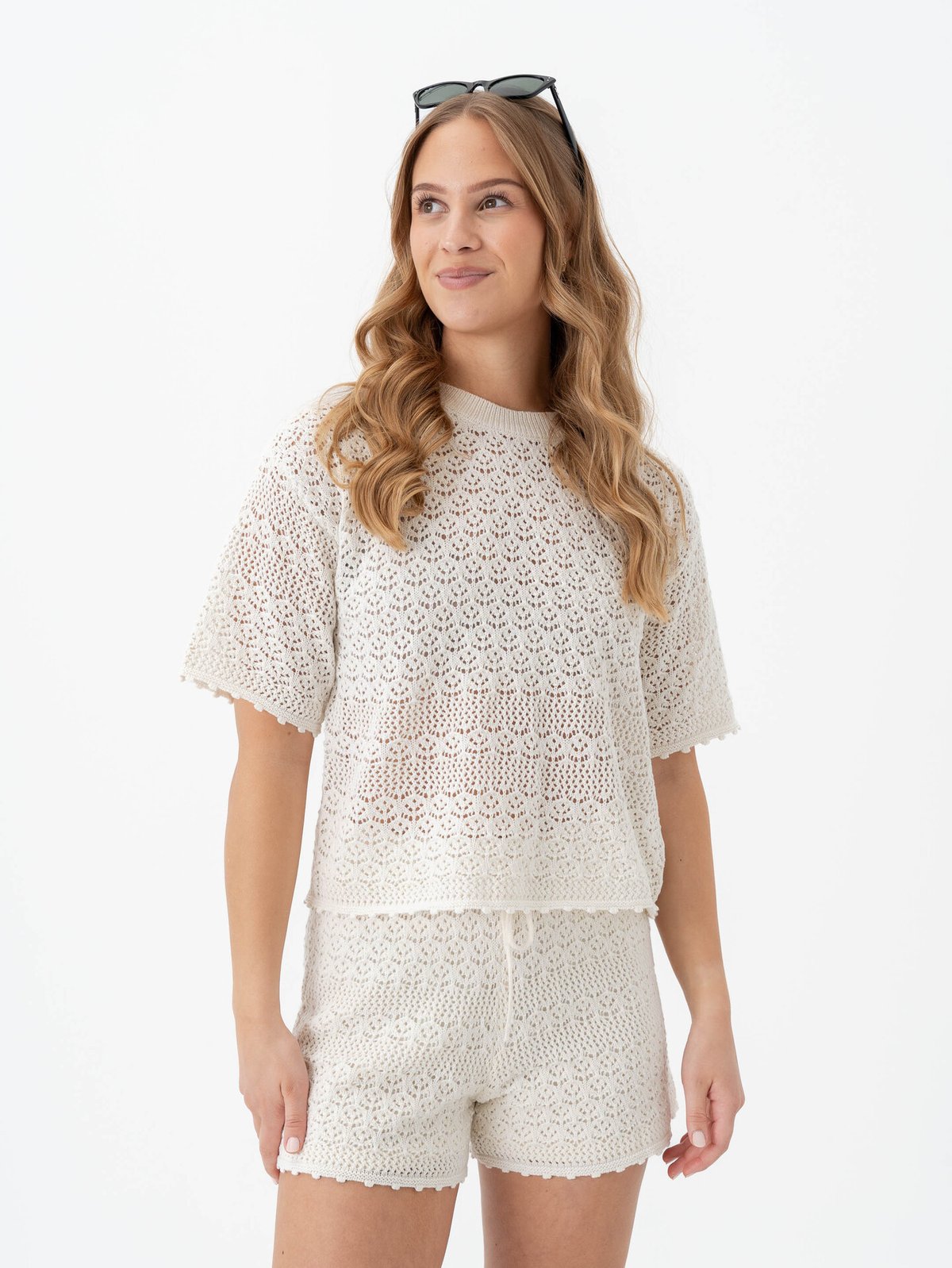 Vero Moda Manila 2/4 O-Neck Pullover Birch