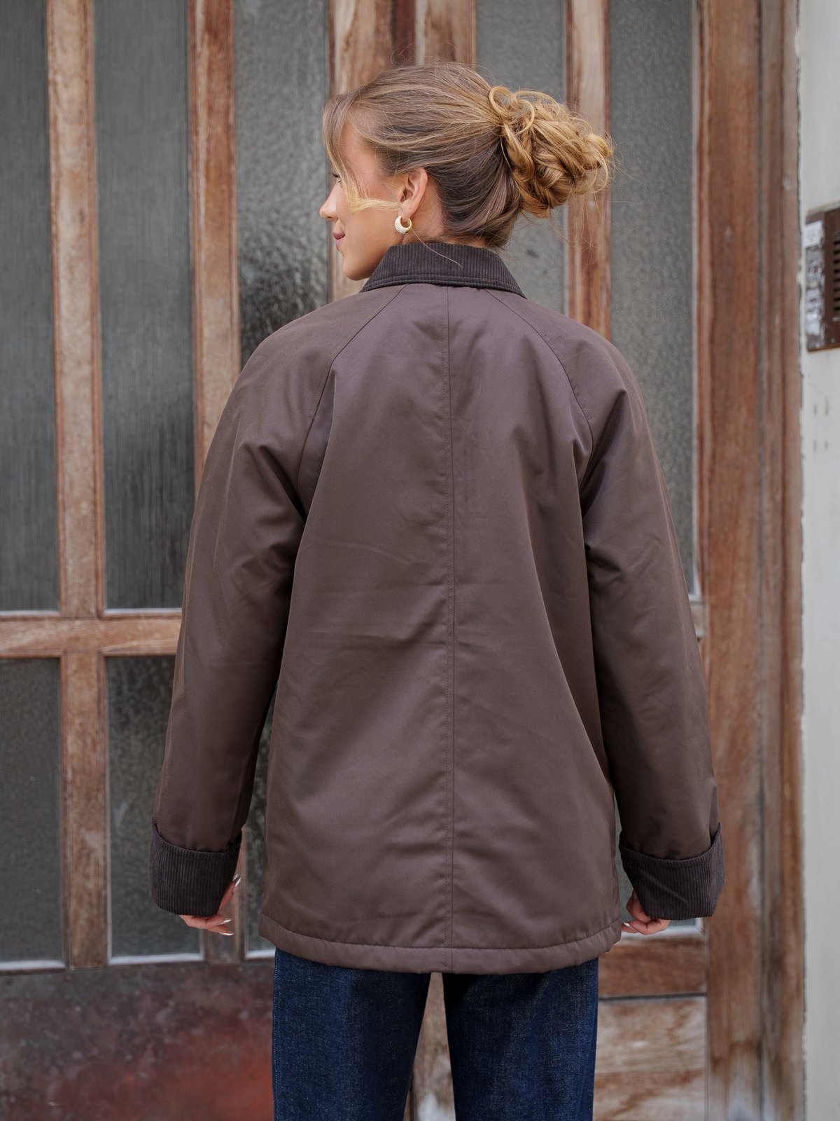 Vero Moda Wales Jacket Chocolate Brown CHOCOLATE TORTE COLLAR