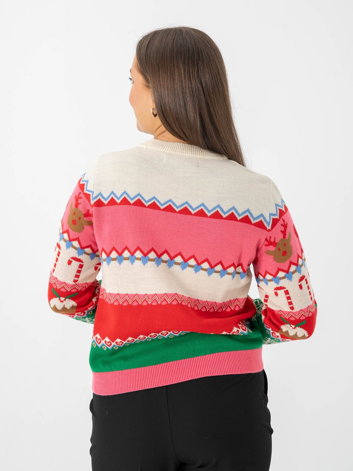 Vero Moda New Christmas Stuff Long Sleeve O-Neck XMAS Birch