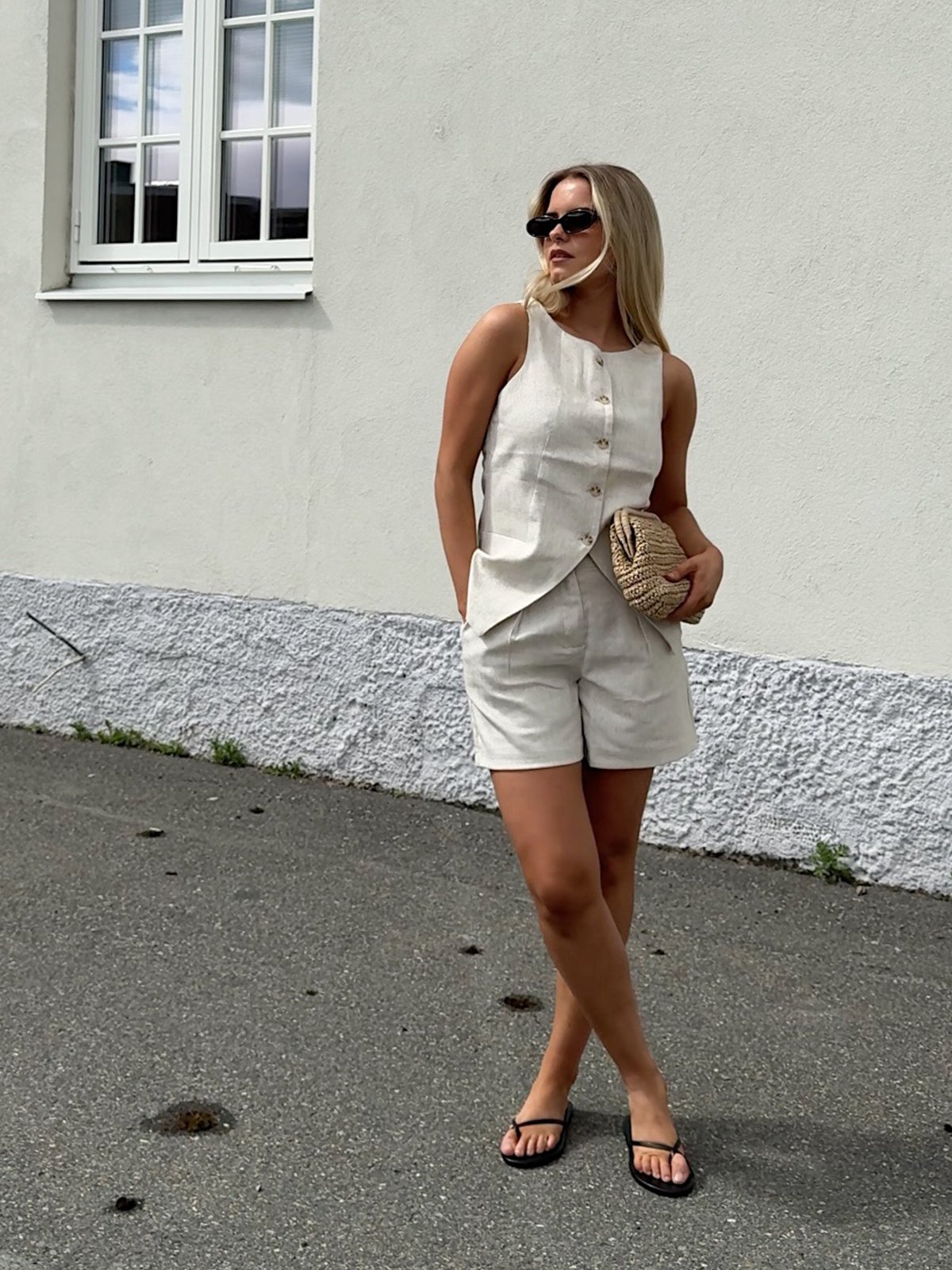 Vero Moda Florence SL Waistcoat Birch