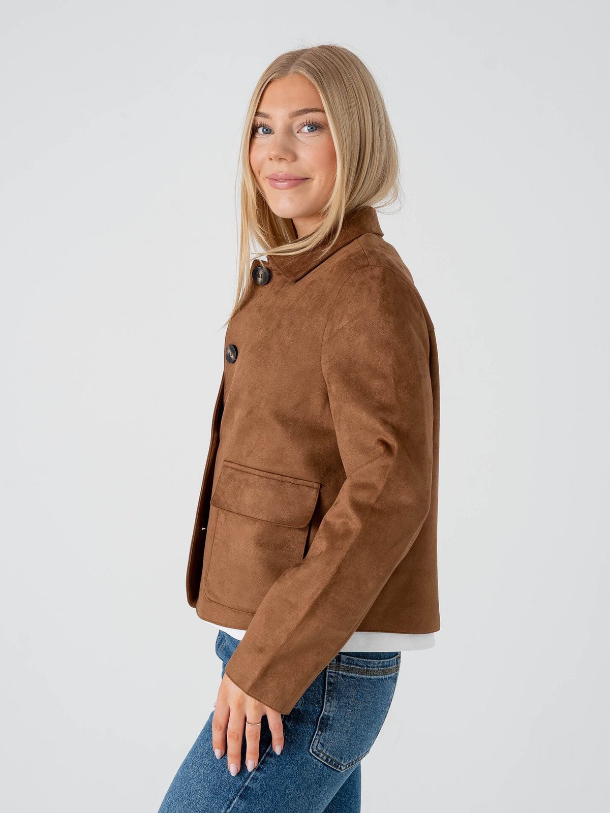 Vero Moda Jose Kelly Short Jacket Cognac