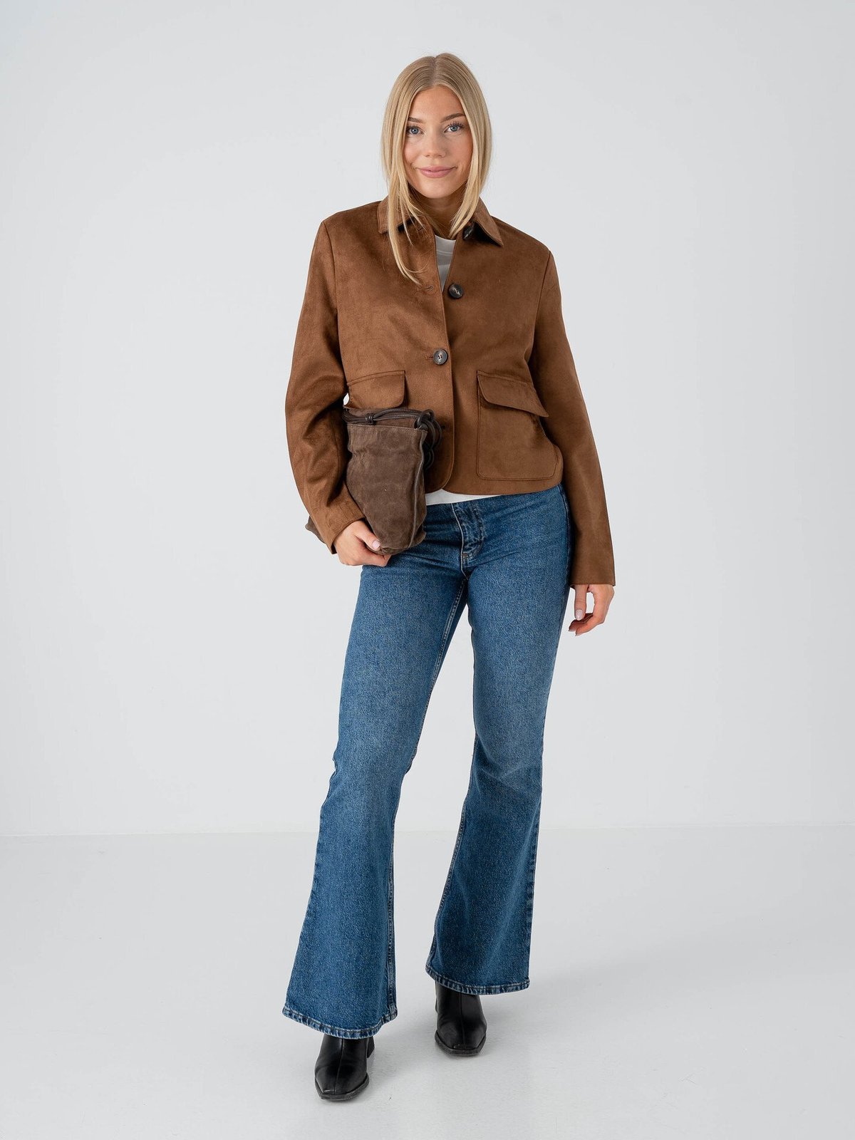 Vero Moda Jose Kelly Short Jacket Cognac