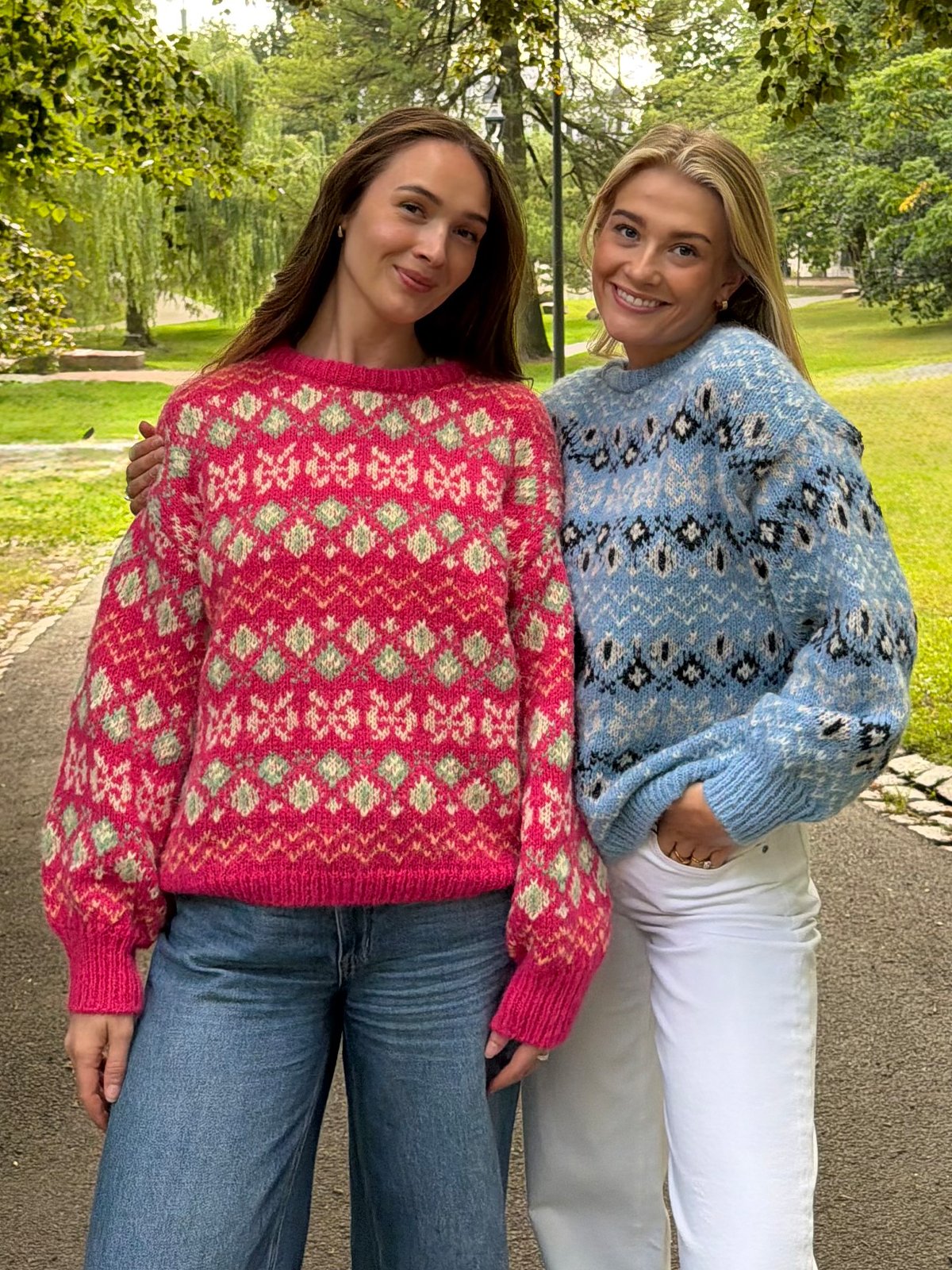 Vero Moda Elin Long Sleeve Pullover Rosa