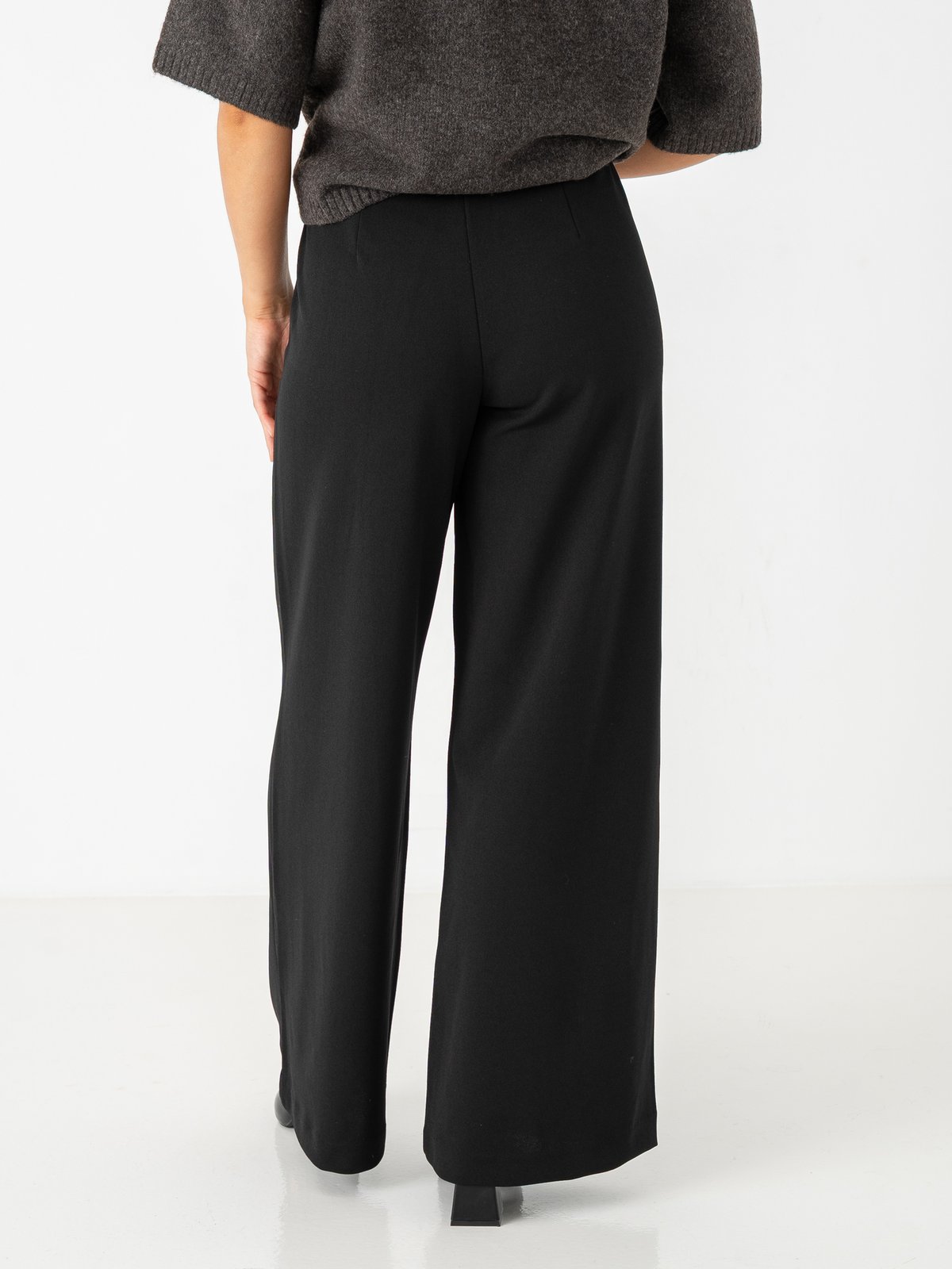Vero Moda Zamira Midwaist Wide Pant Black