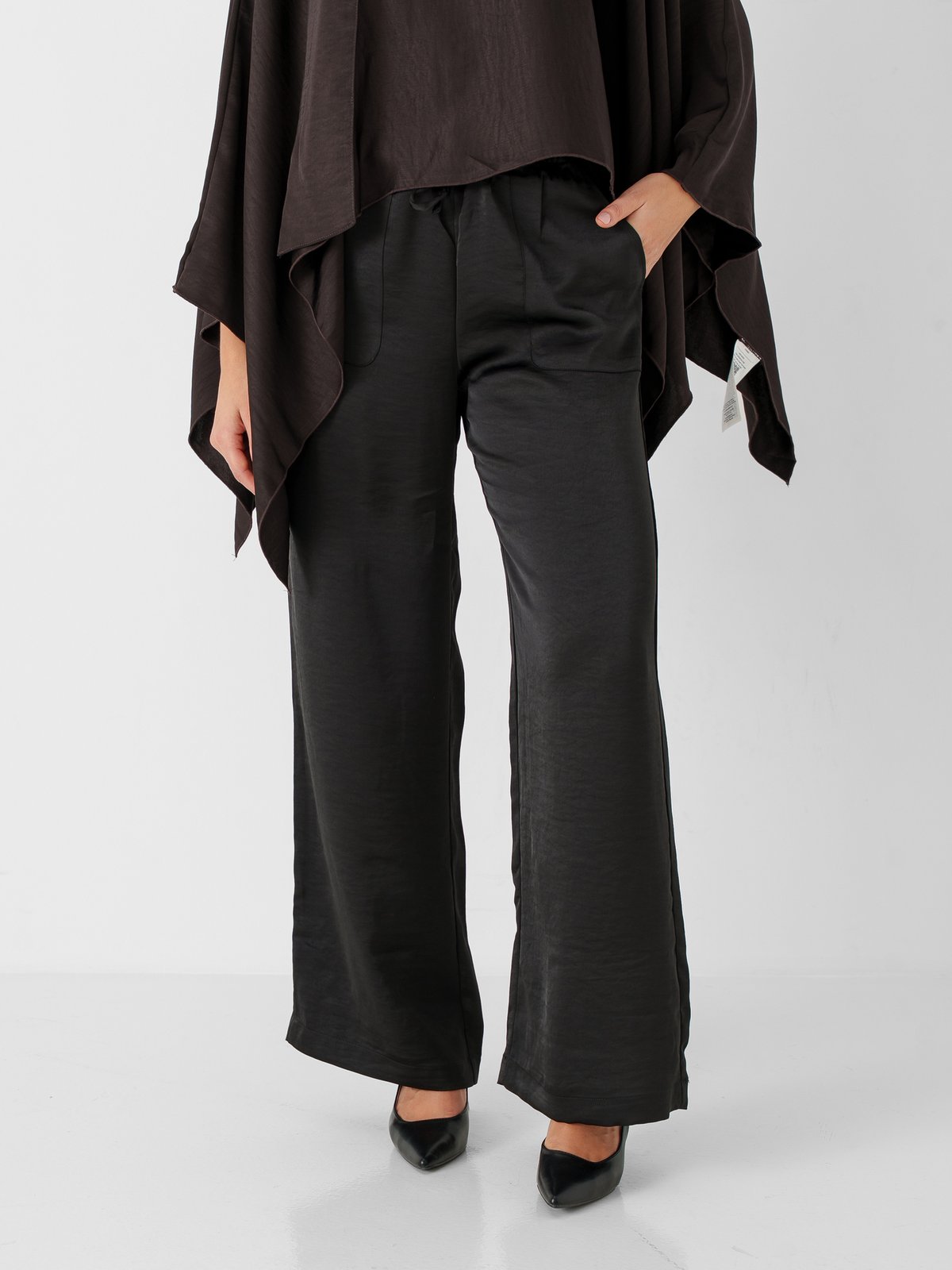 Vero Moda Miro High Waist Loose Pants Black
