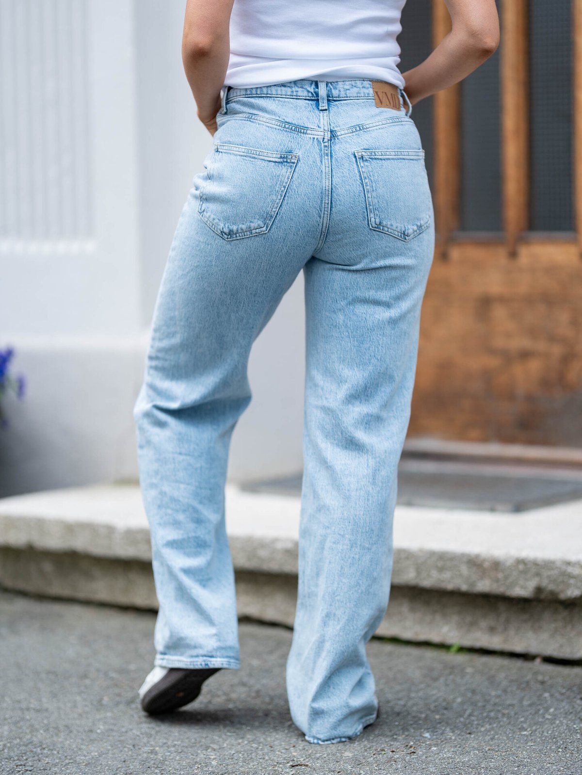 Vero Moda Tessa Wide Jeans Light Blue Denim